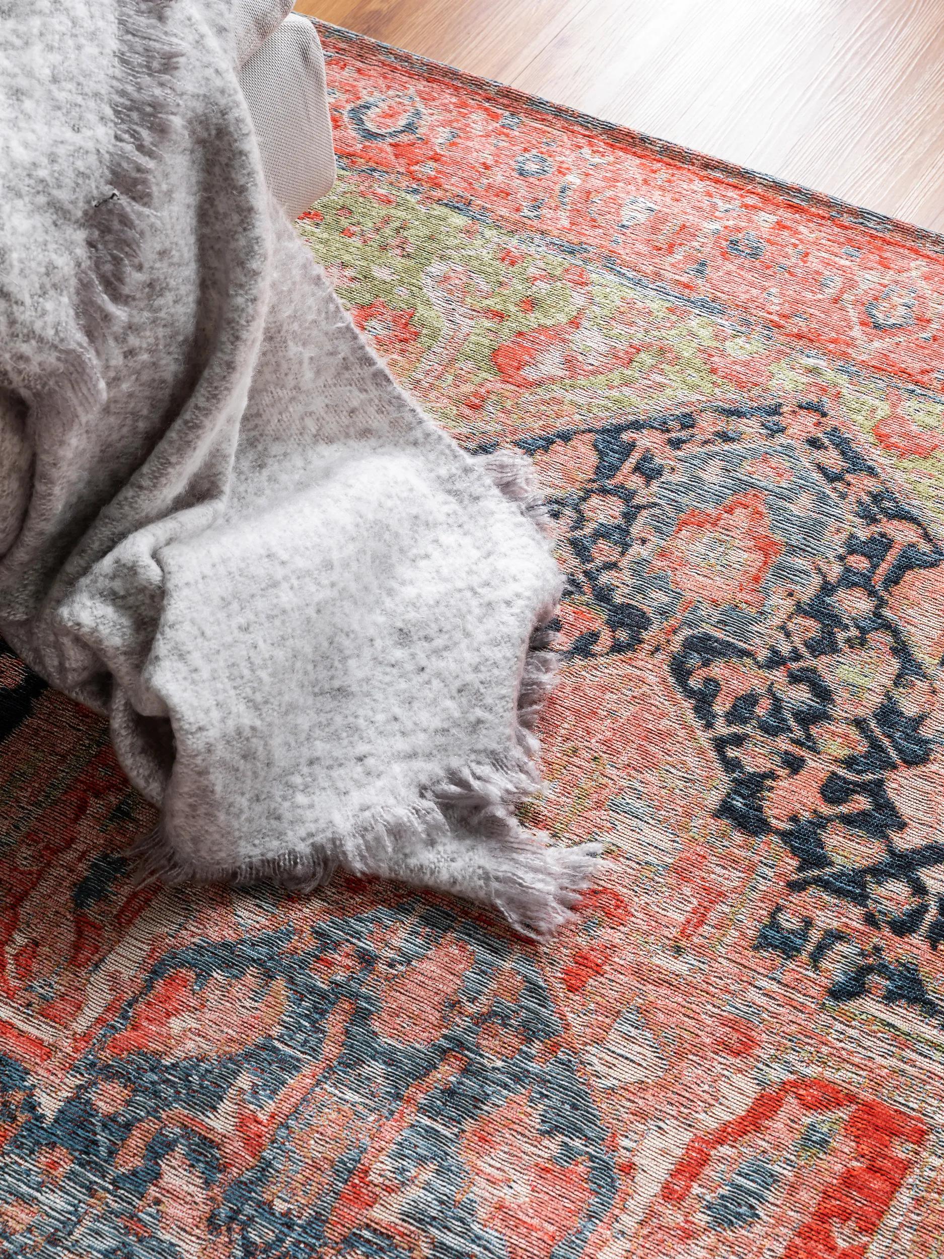 Flat Weave Rug Stay Pink