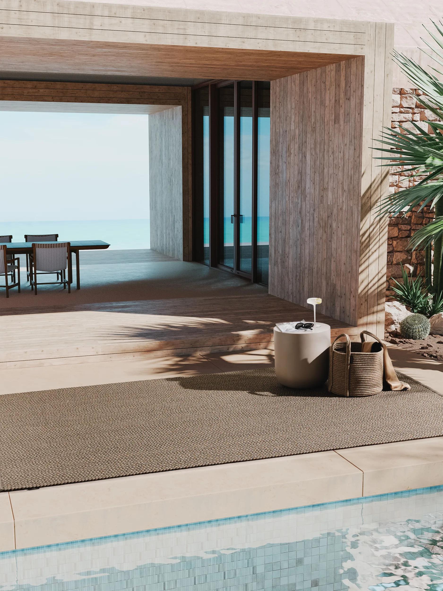 In- & Outdoor Rug Stino Beige/Multicolour