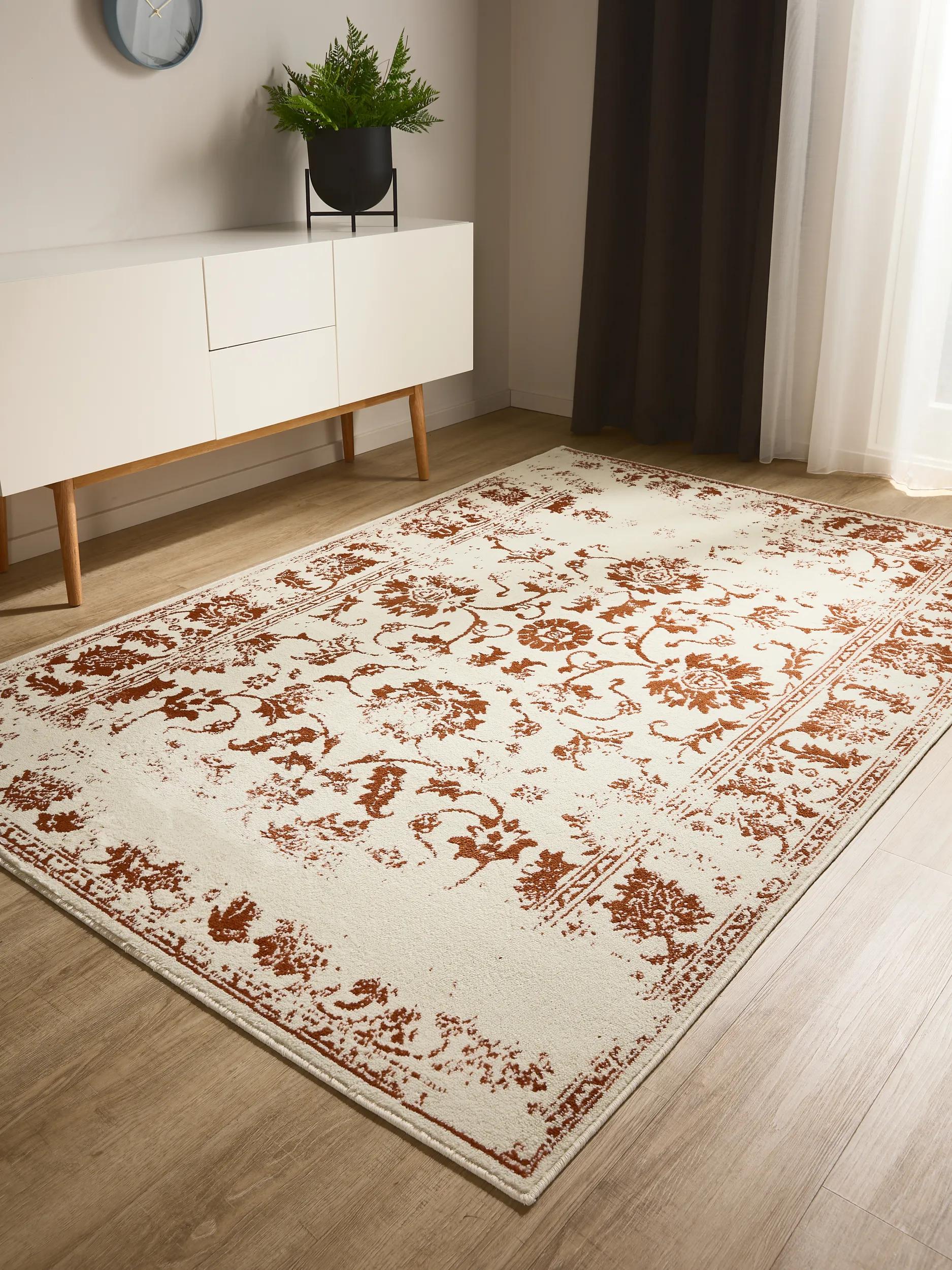 Rug Suki Cream/Orange