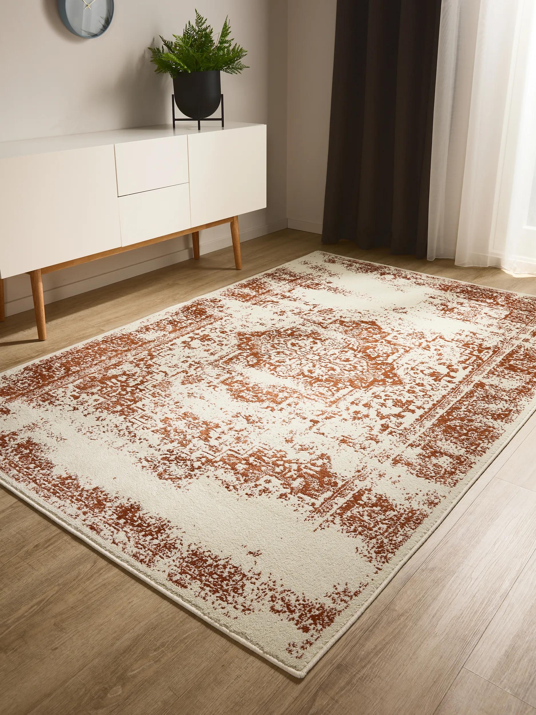 Rug Suki Cream/Orange