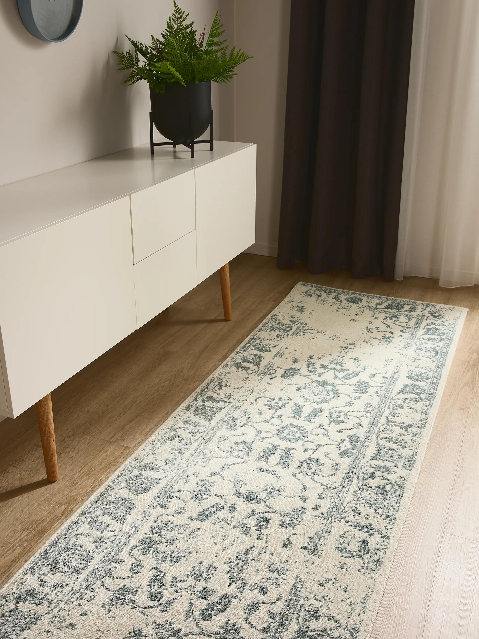 Alfombra Suki Crema/Menta