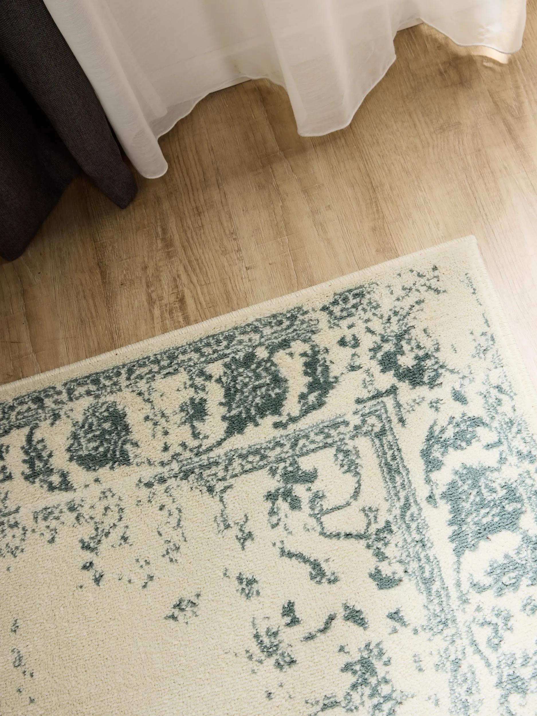 Alfombra Suki Crema/Menta