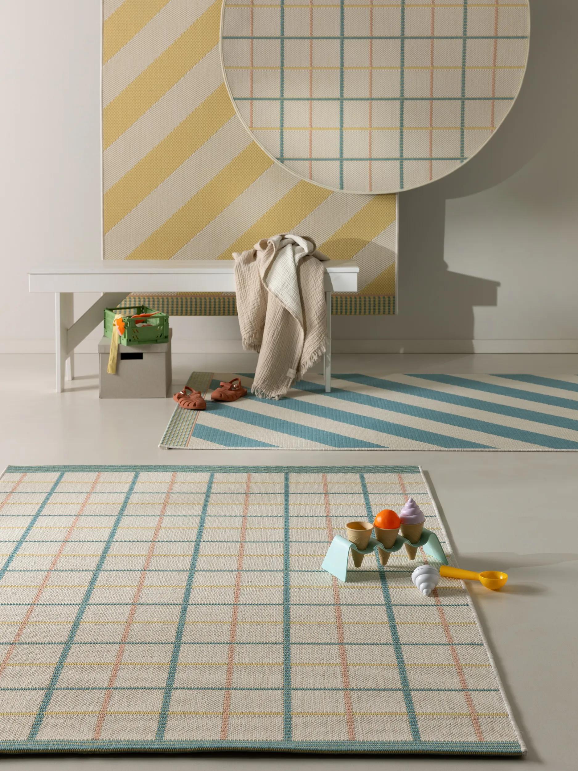 In- & Outdoor Rug Sunny Yellow