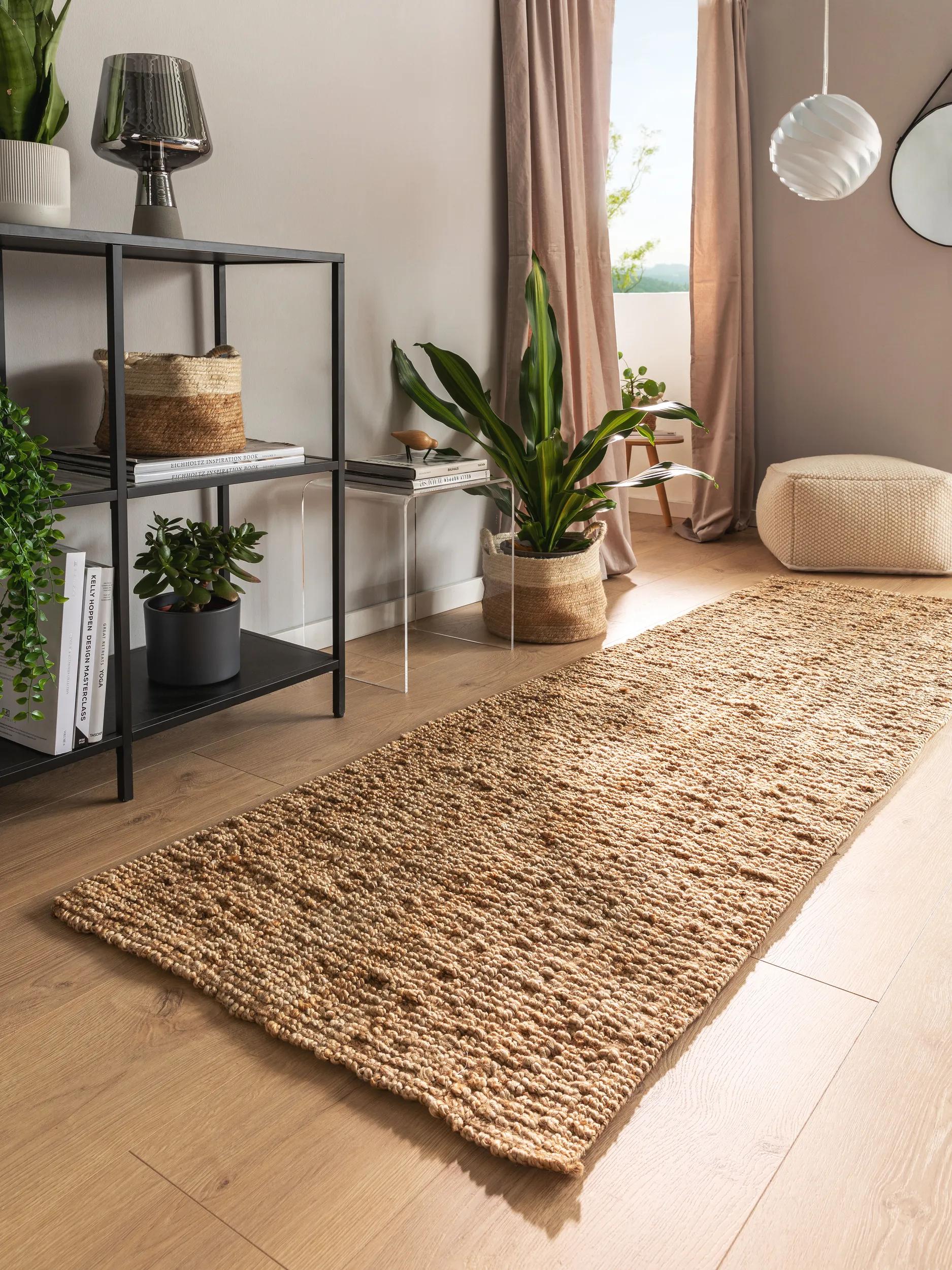 Alfombra de yute Svea natural