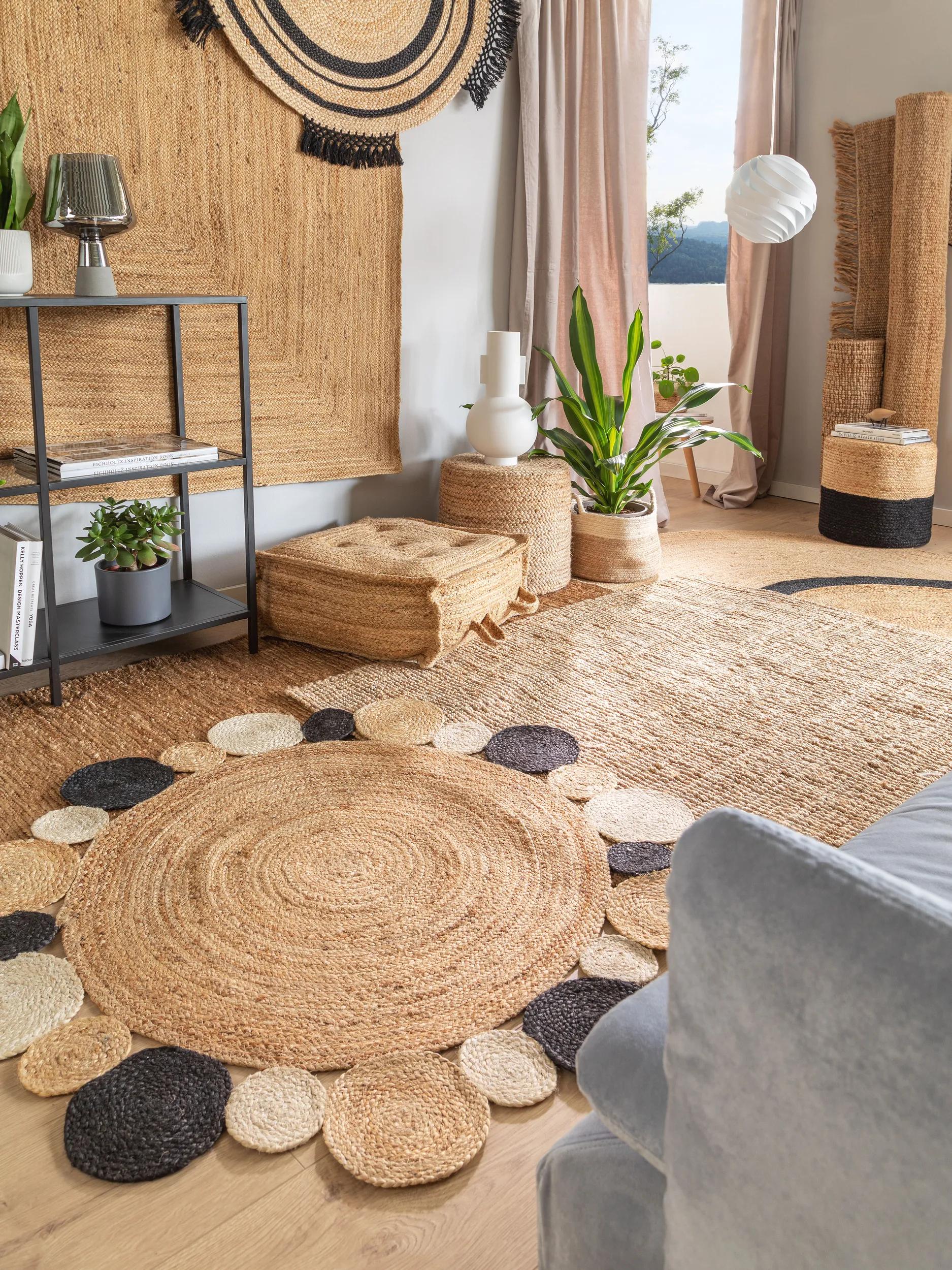 Jute Rug Svea natural