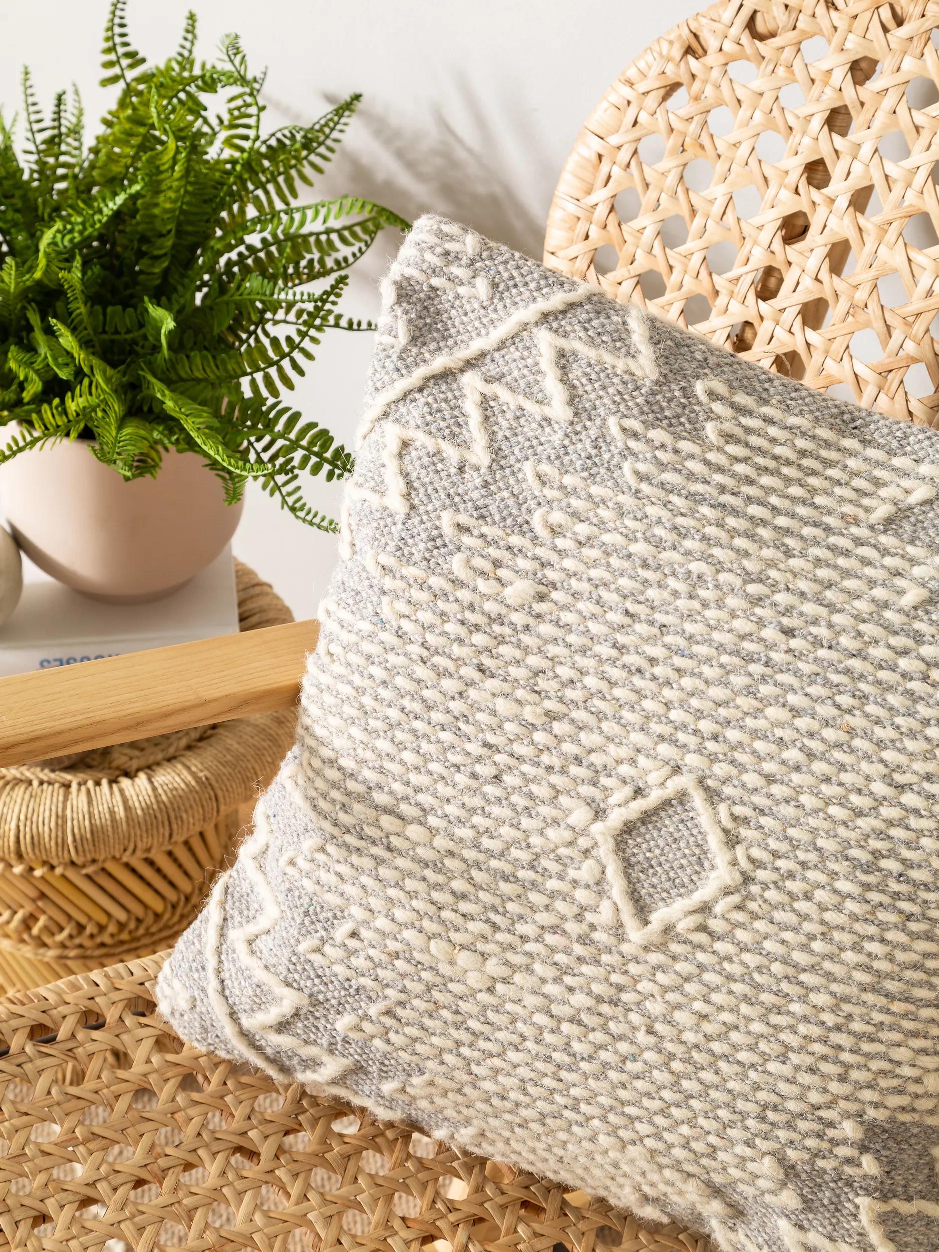 Housse de coussin Sydney Gris clair