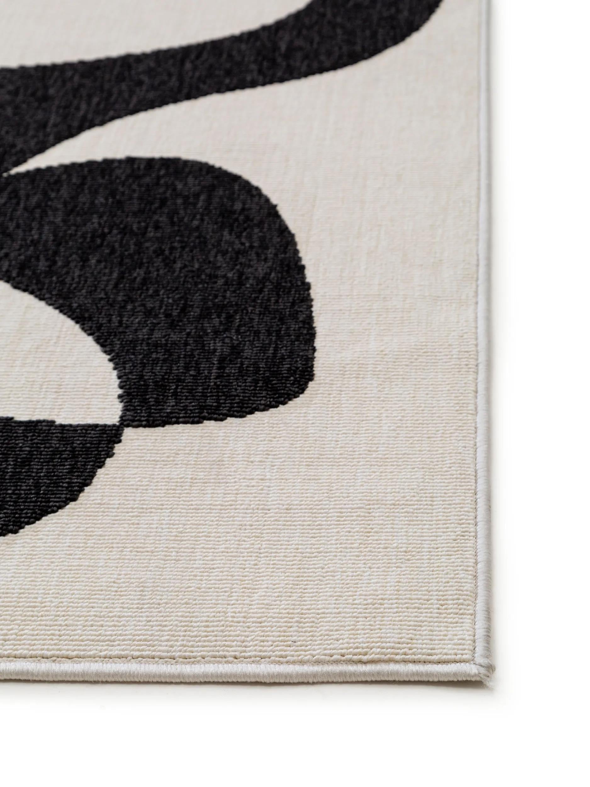 In- & Outdoor Rug Taro Black/White