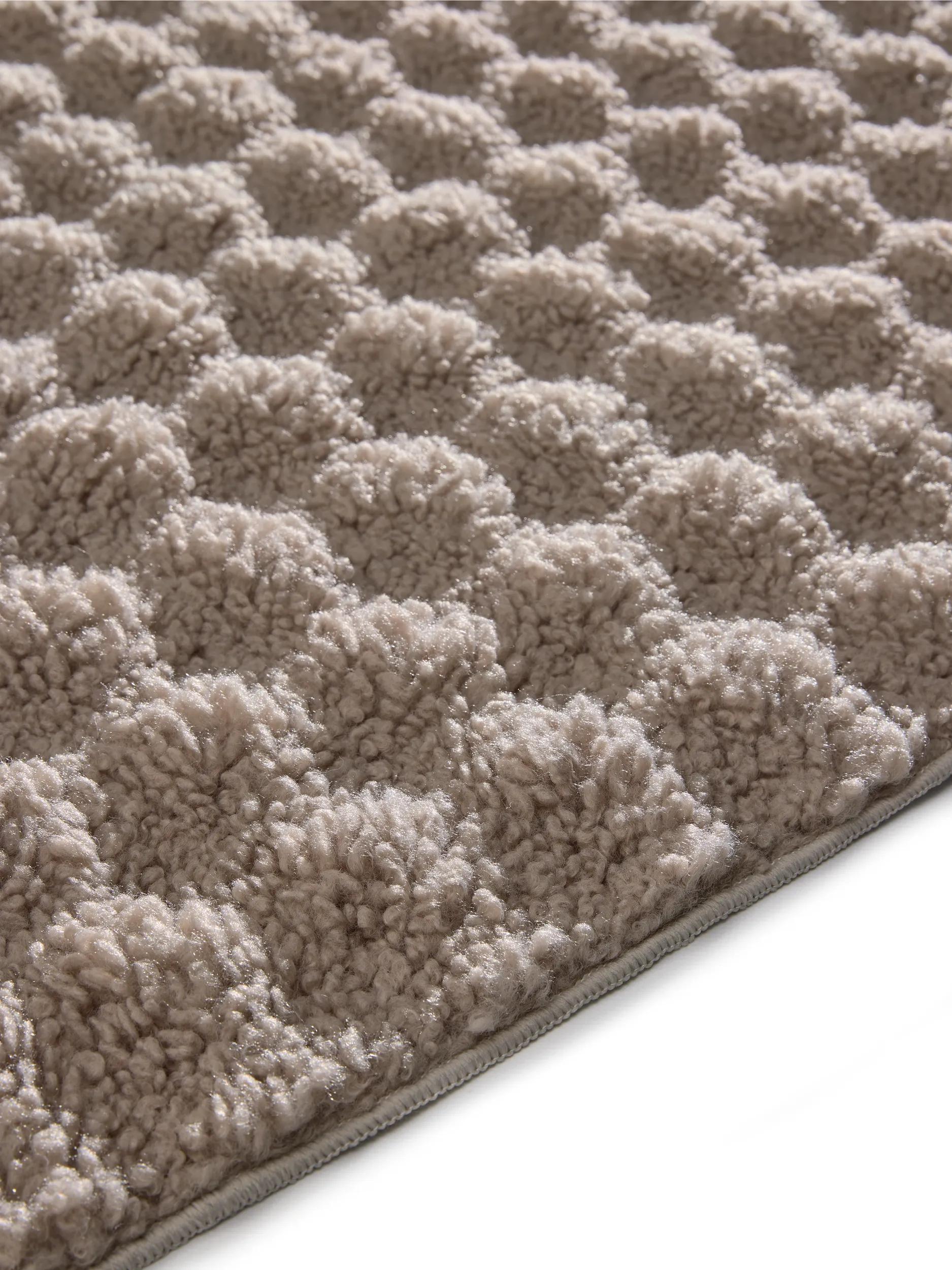 Washable Rug Ted Light Grey