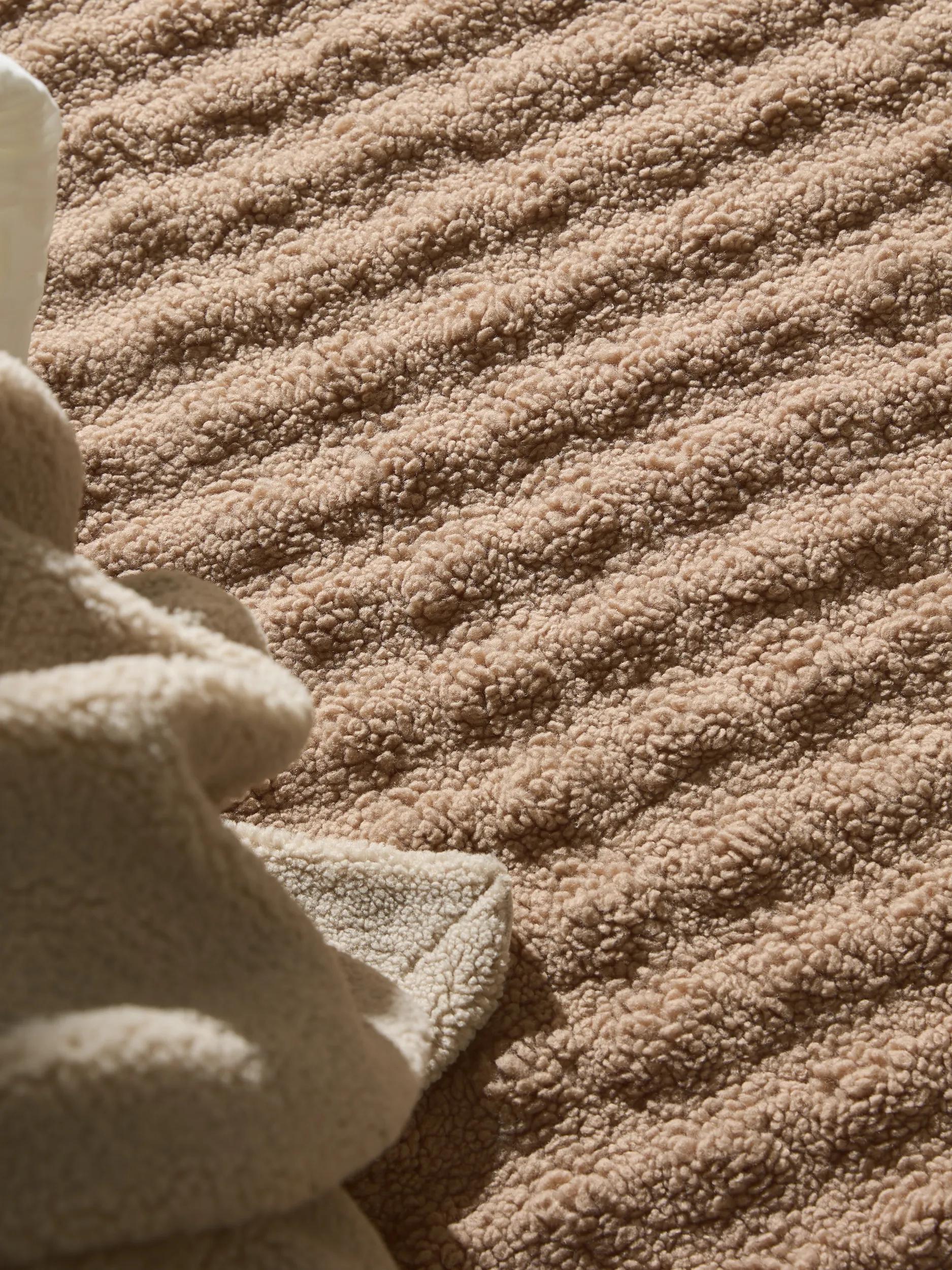 Washable Rug Ted Light Brown