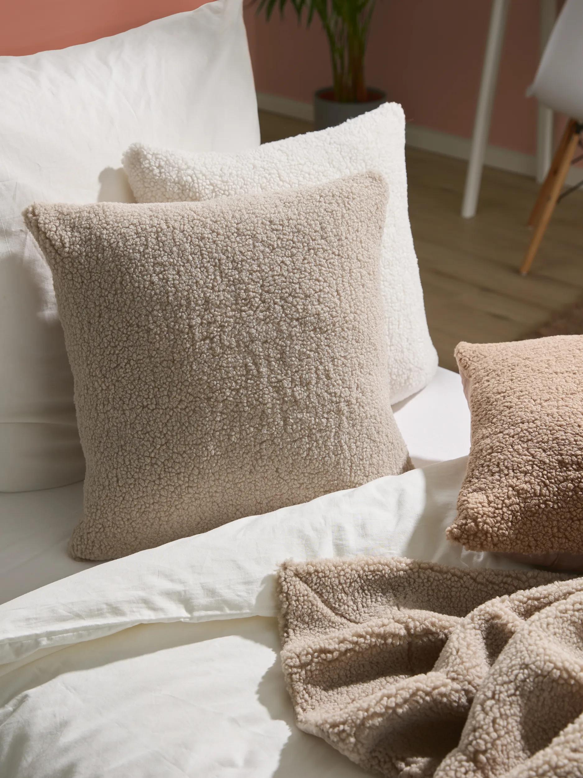 Cushion Cover Ted Light Grey