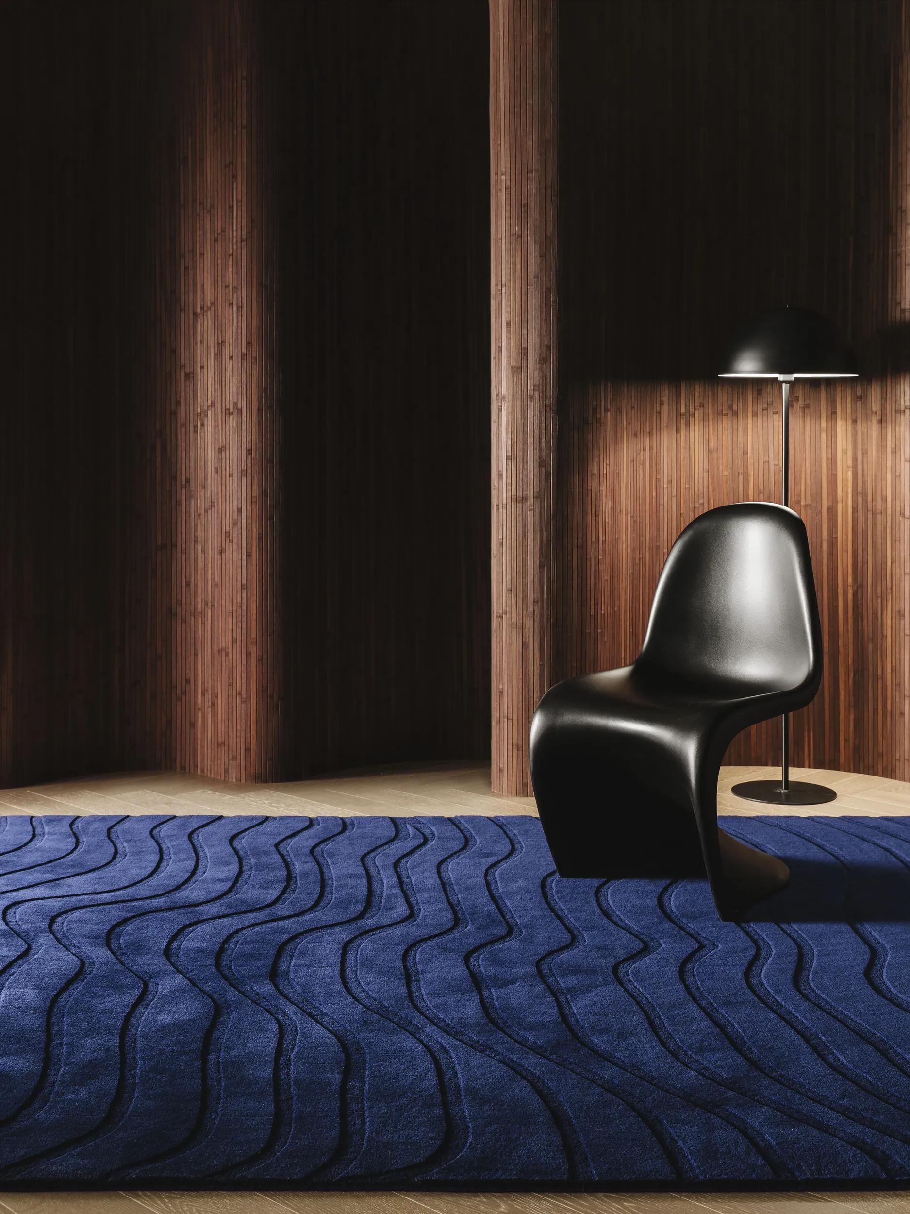 Wool Rug Terra Blue
