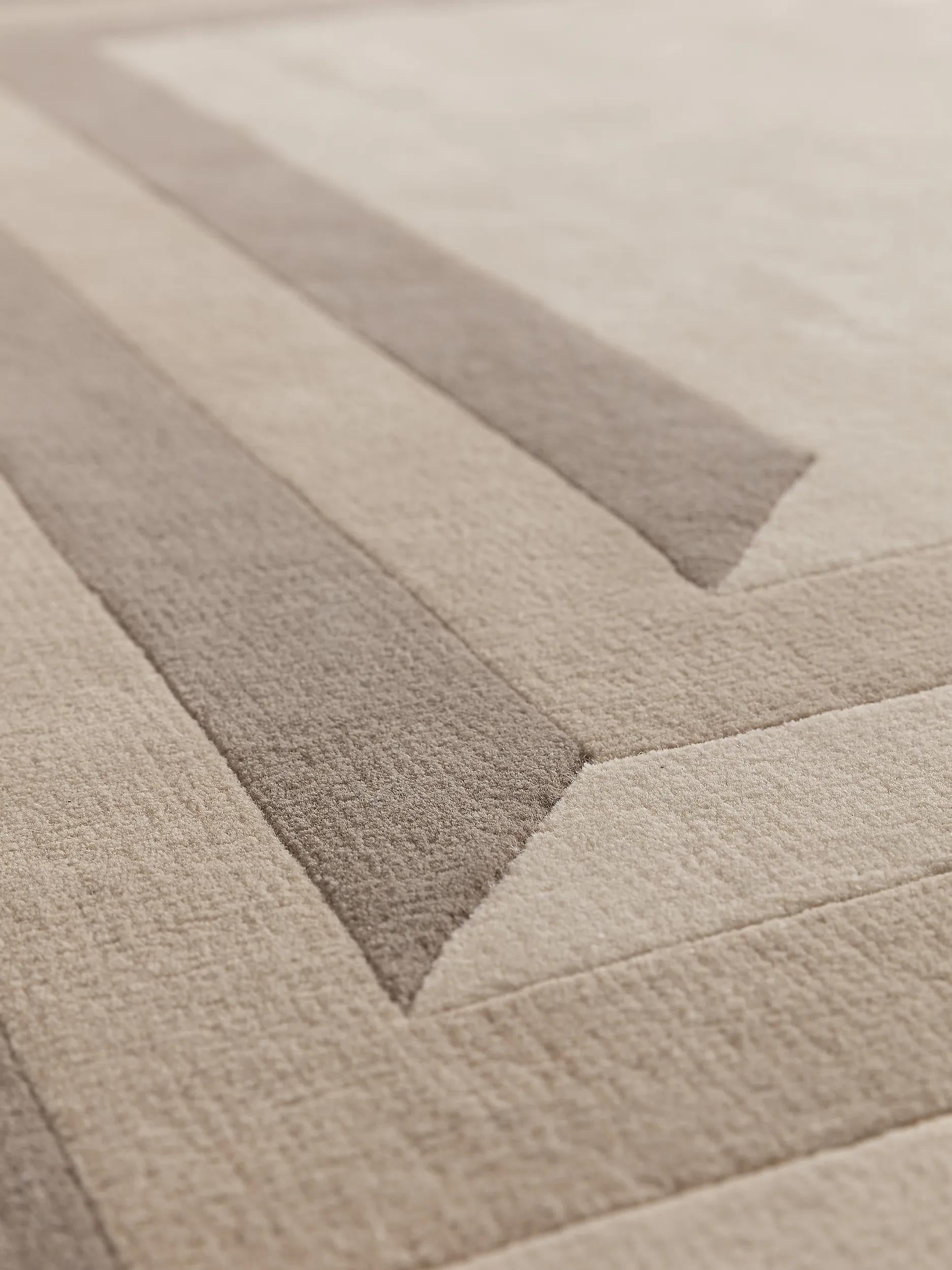 Wool Rug Tilo Cream/Beige