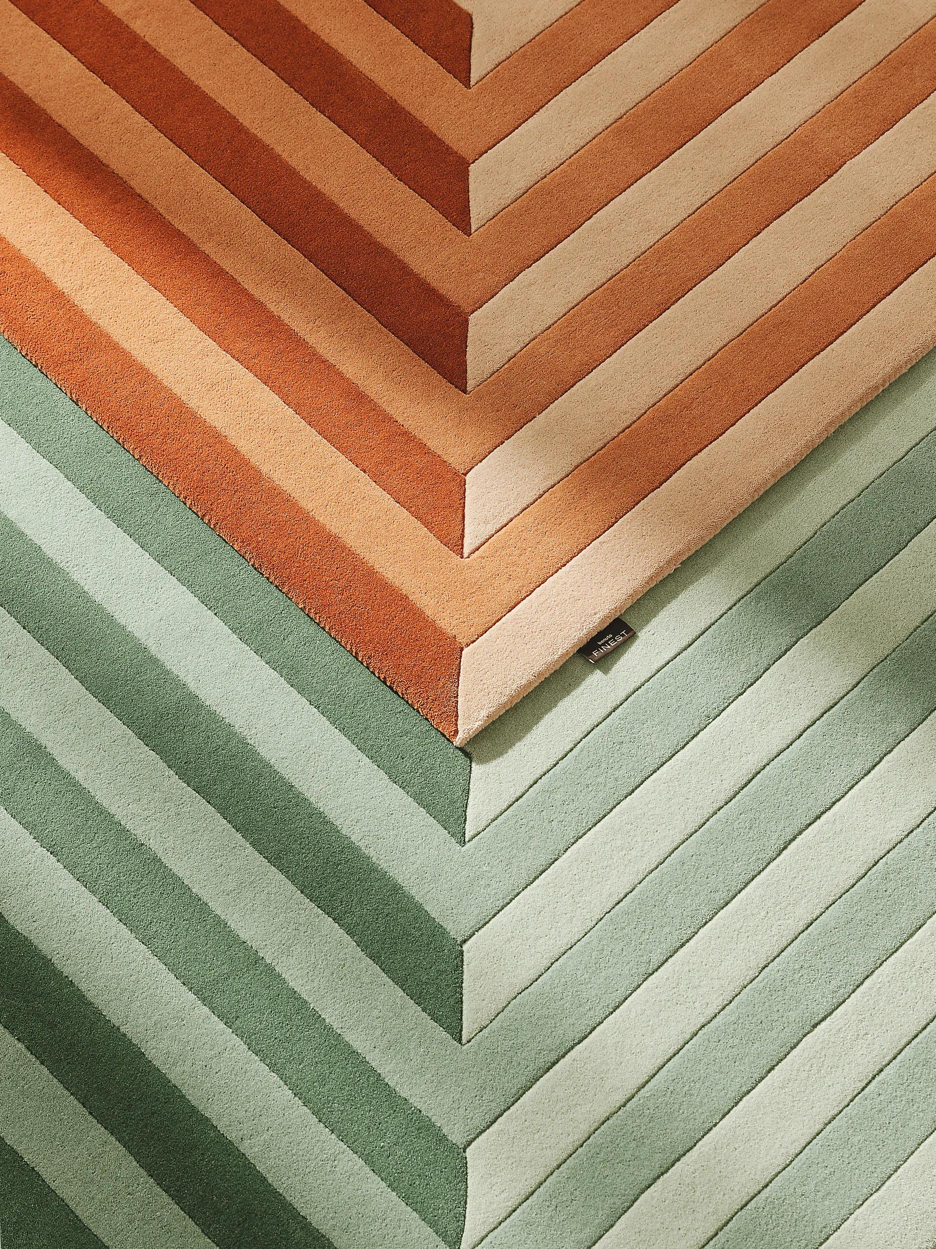 Wool Rug Tilo Terracotta