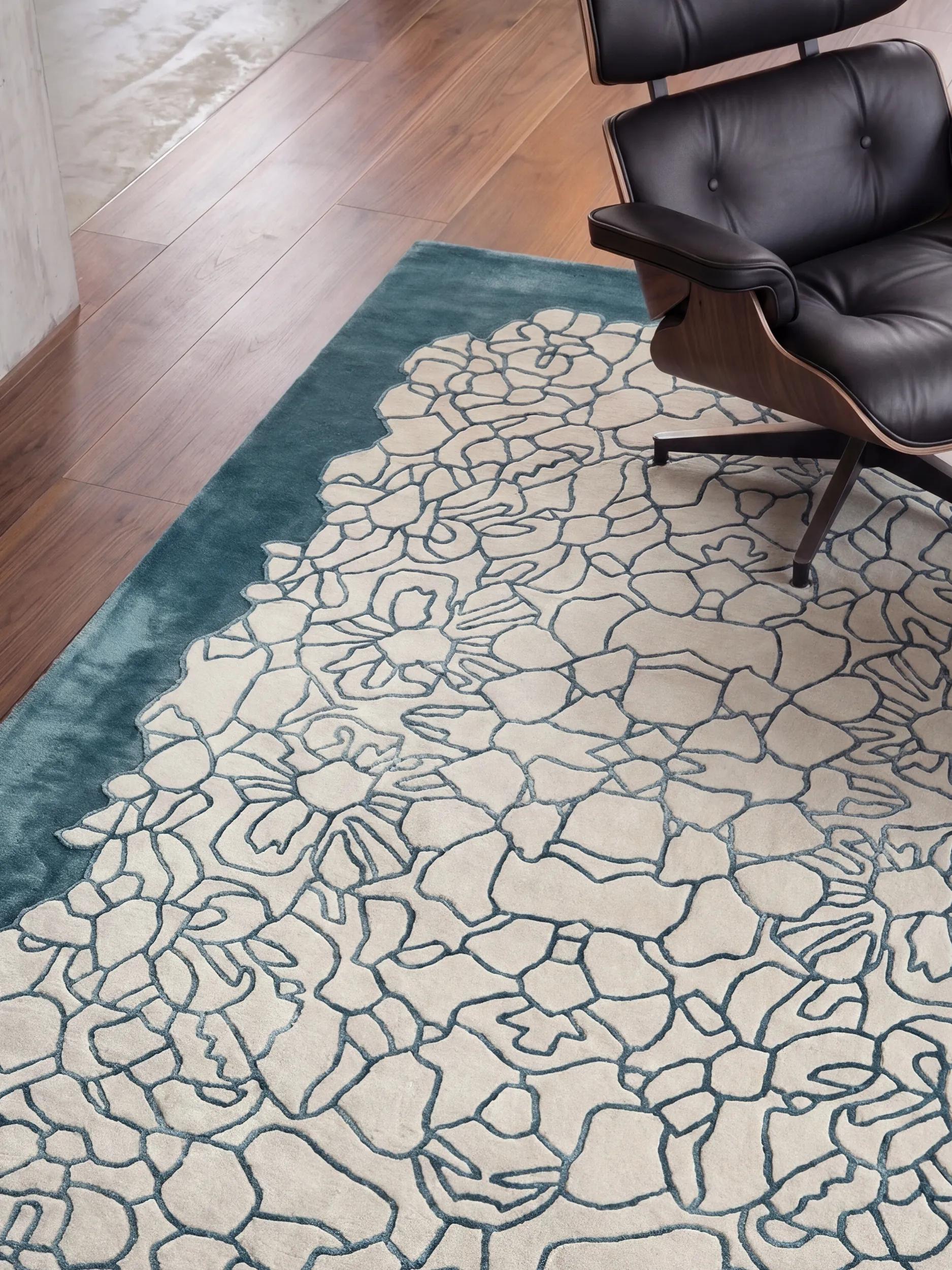 Rug Tizian Green/White