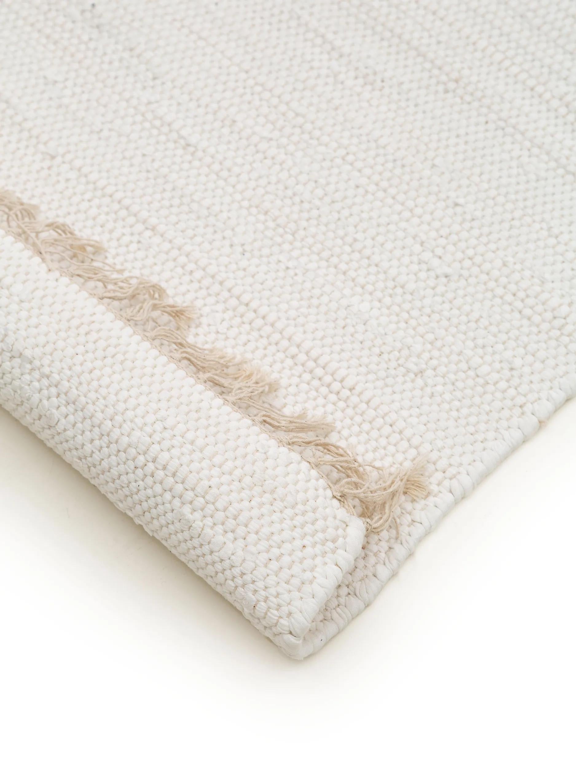 Rug made from recycled material Tom Cream