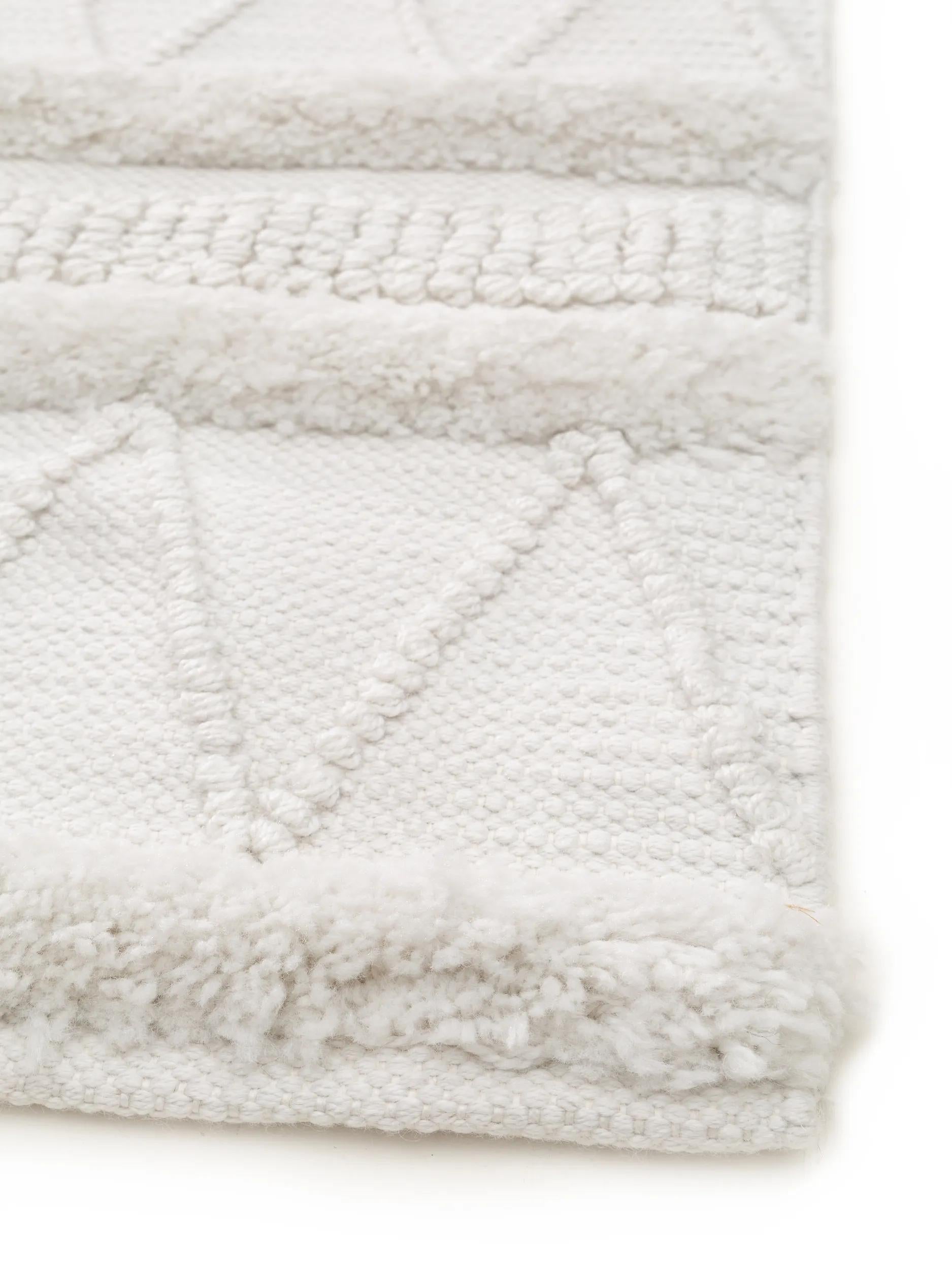 Alfombra hecha de material reciclado Toni Ivory