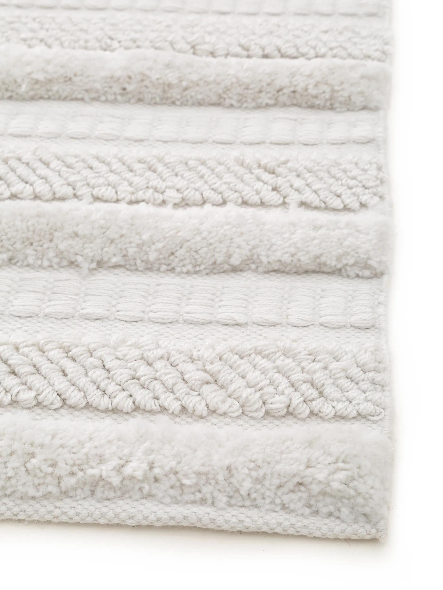 Alfombra hecha de material reciclado Toni Ivory