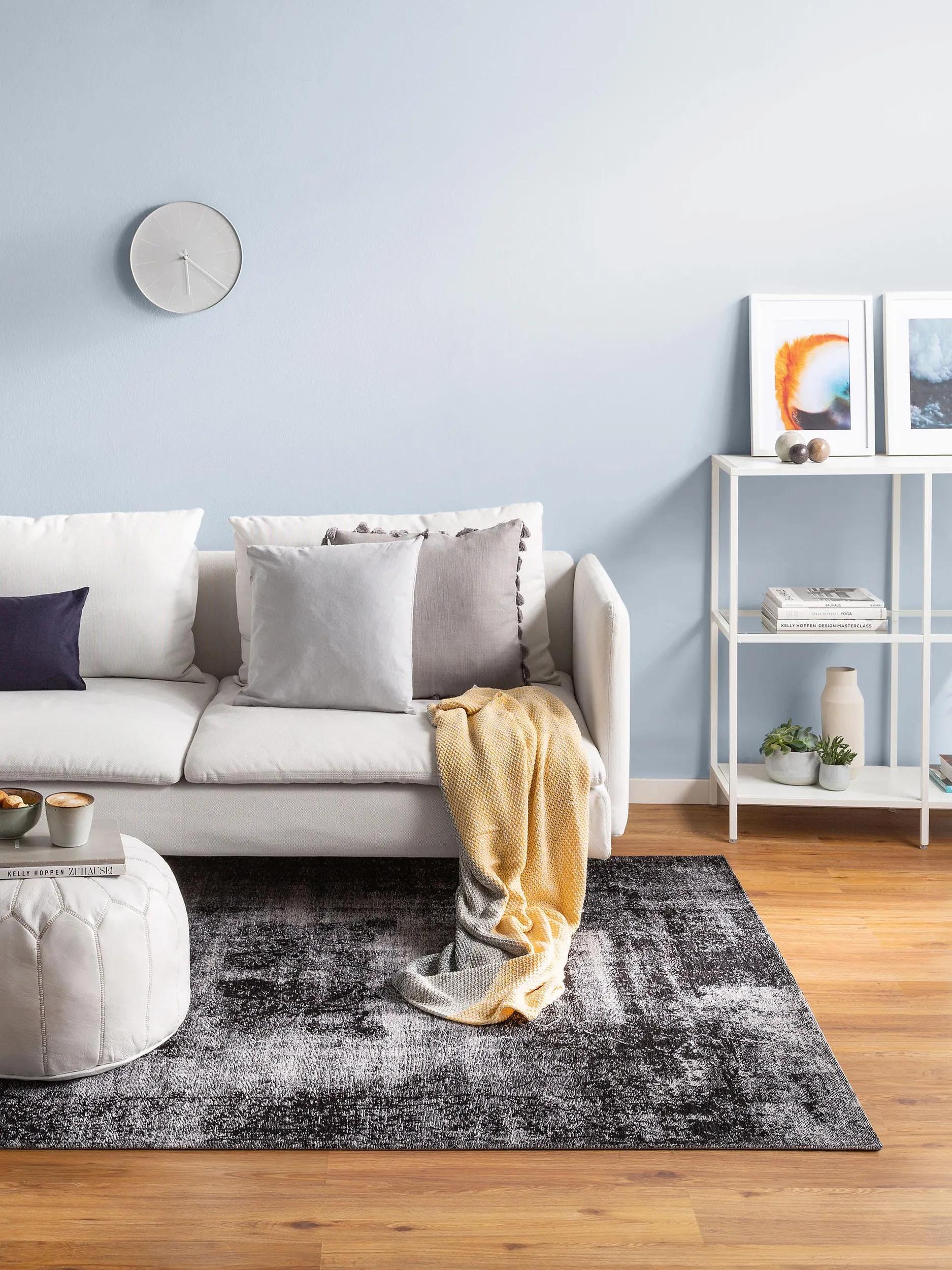 Flat Weave Rug Tosca Black