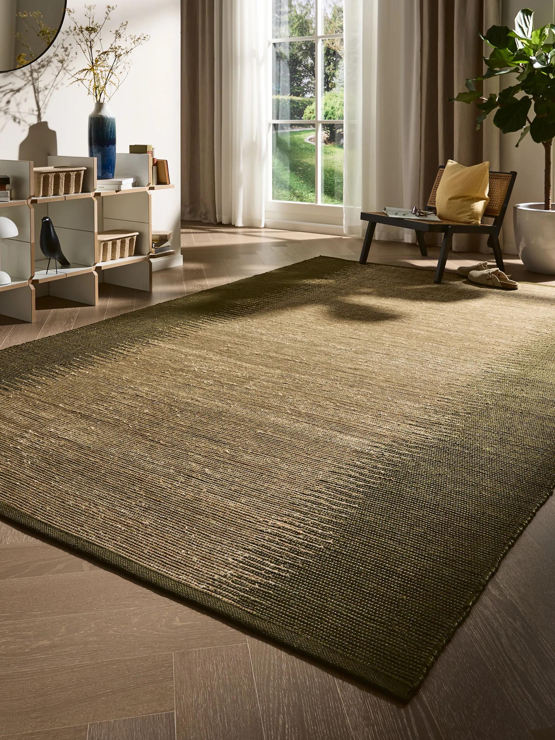 Jute Rug Tulsi Green
