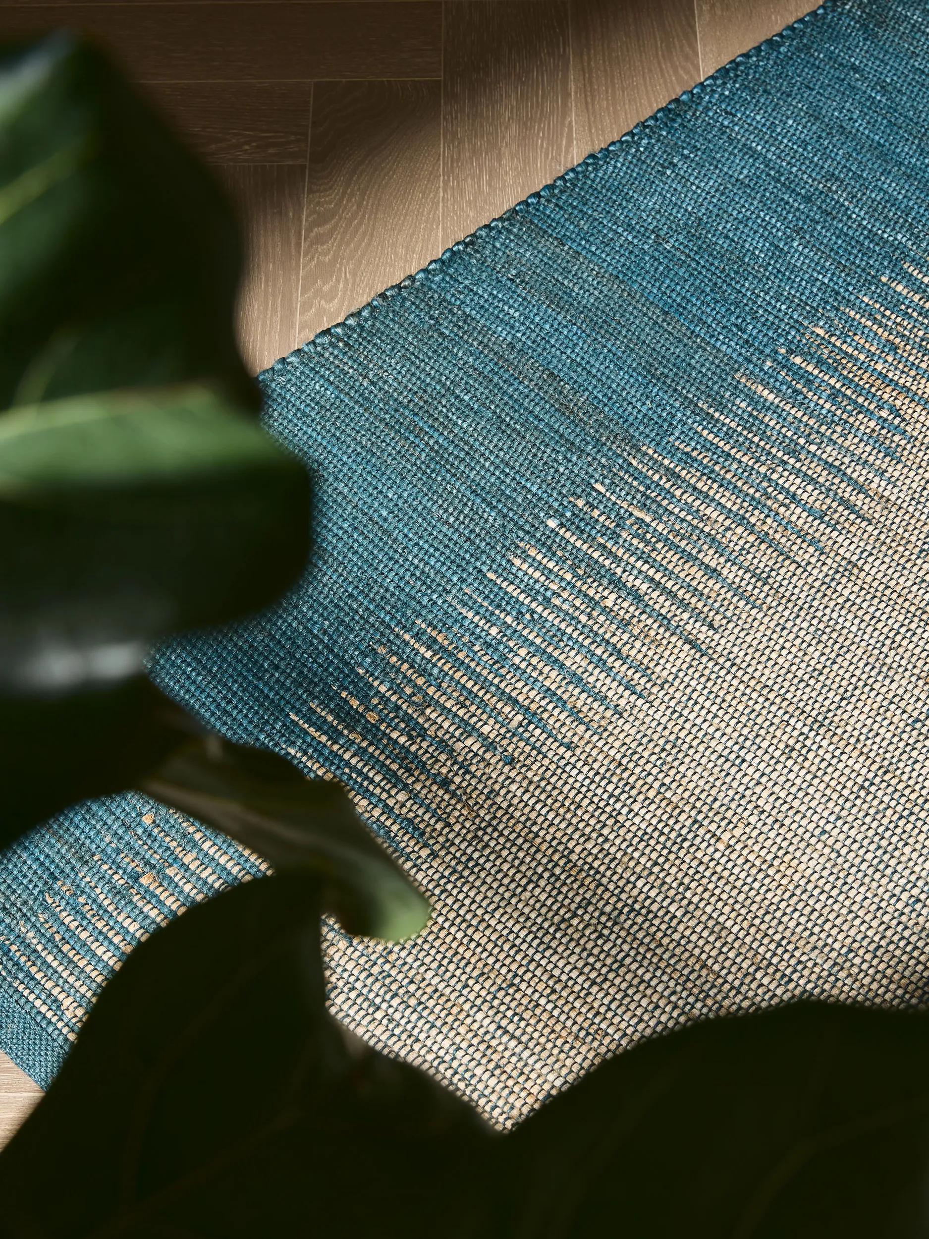 Jute Rug Tulsi Blue