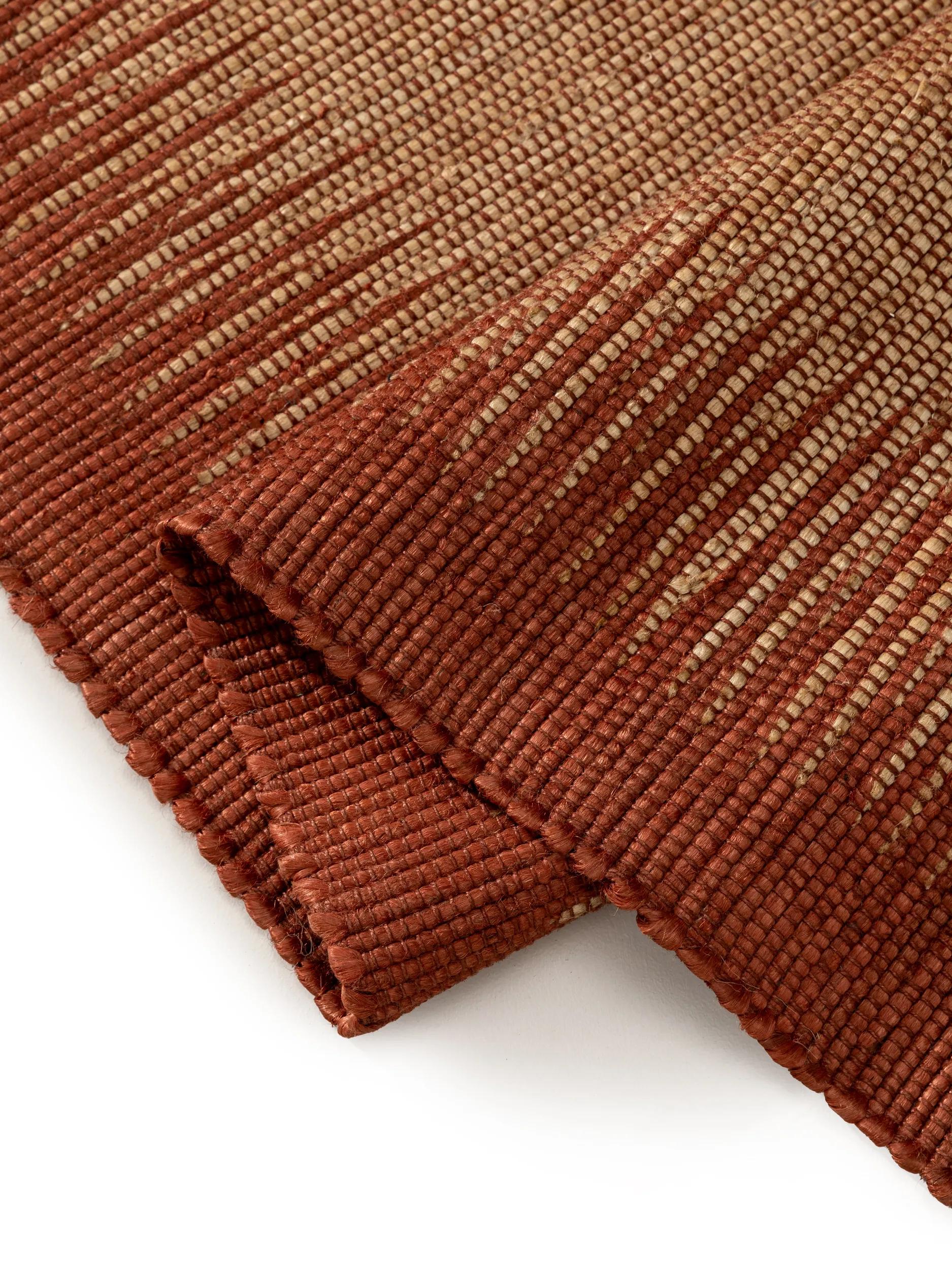Jute Rug Tulsi Terracotta