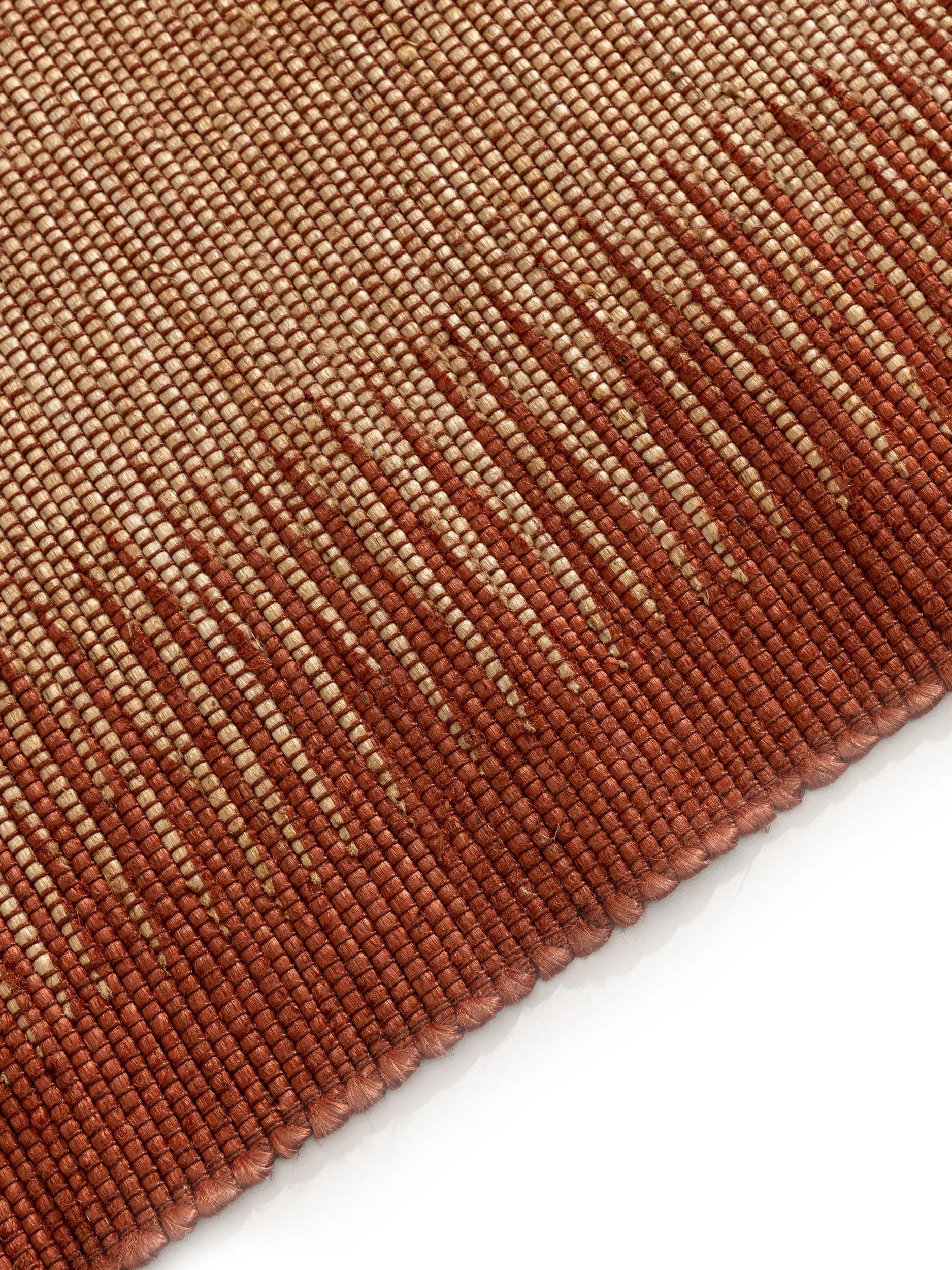 Jute Rug Tulsi Terracotta