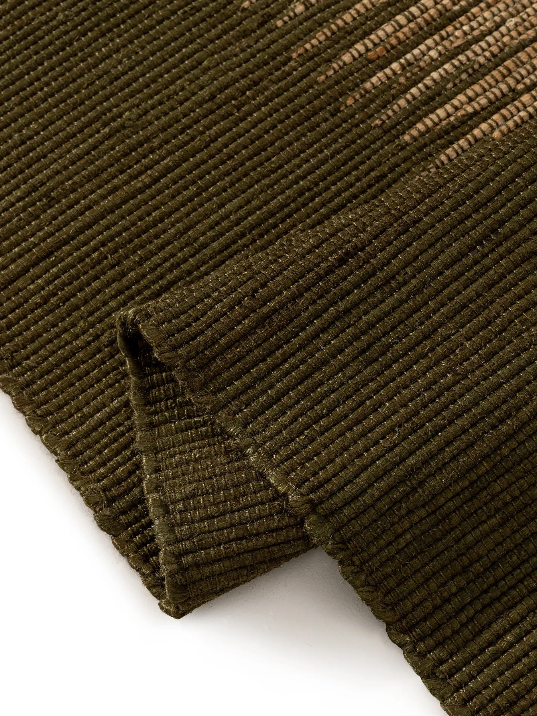 Jute Rug Tulsi Green