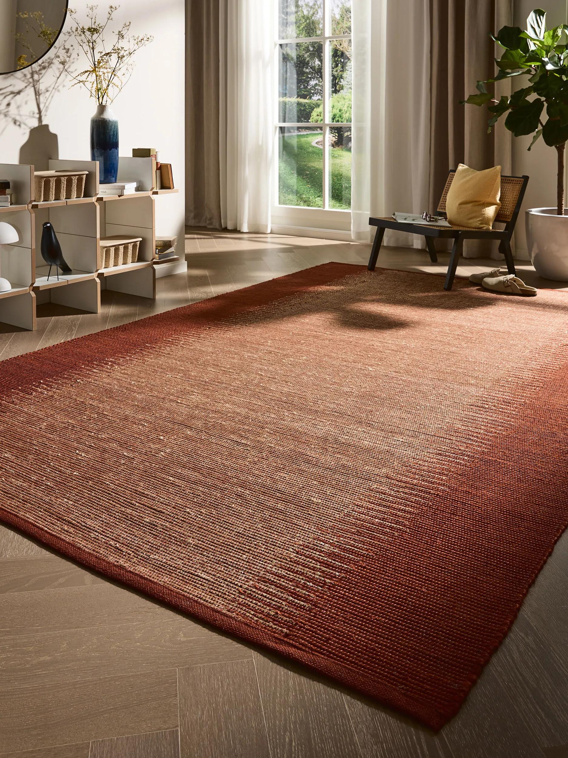 Jute Rug Tulsi Terracotta