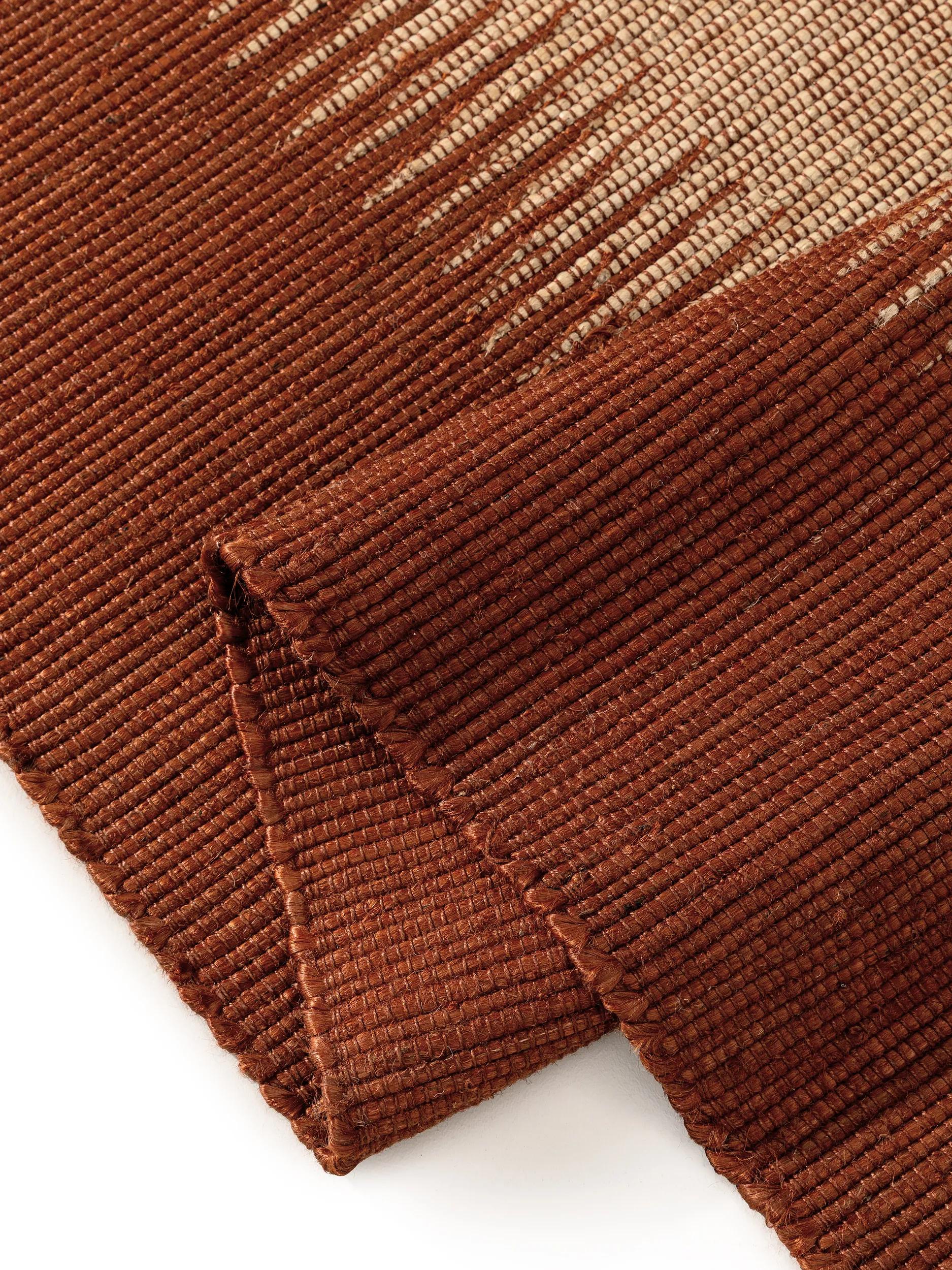 Jute Rug Tulsi Terracotta