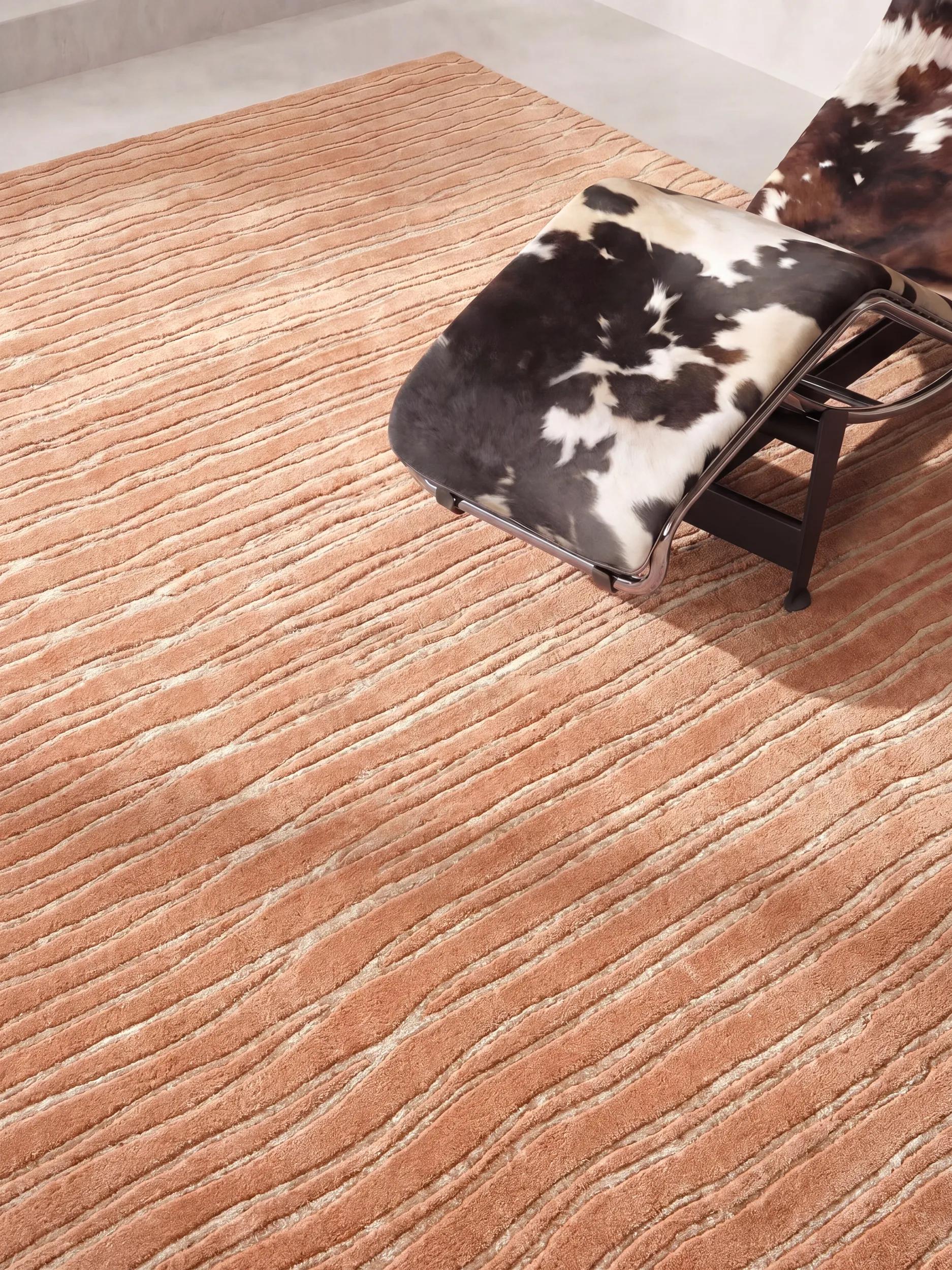 Wool Rug Tycho Terracotta