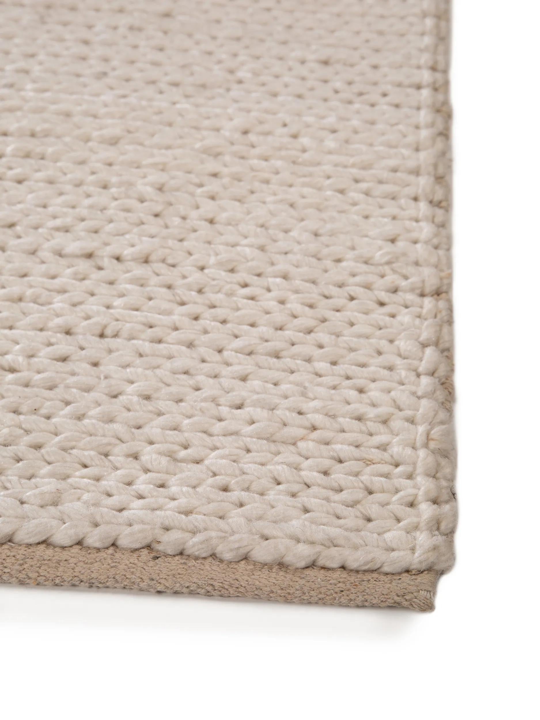 Wool Rug Uno Cream