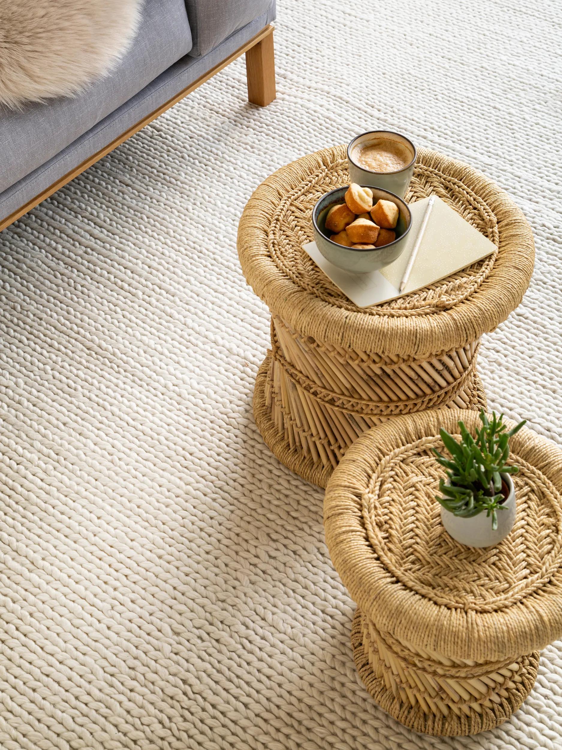 Wool Rug Uno Cream