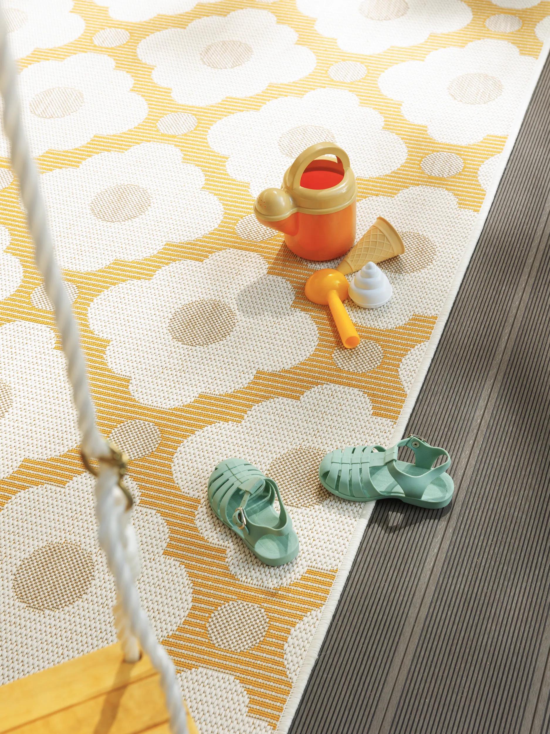 In- & Outdoor Rug Vega Beige/Yellow