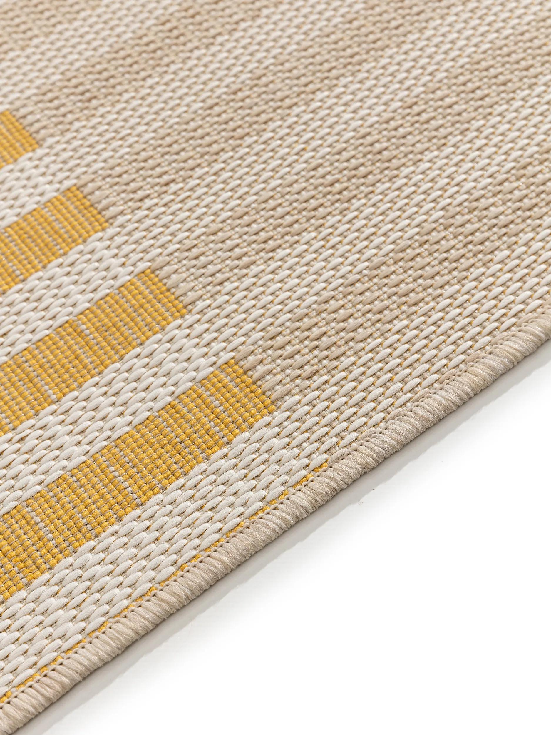 In- & Outdoor Runner Vega Beige/Yellow