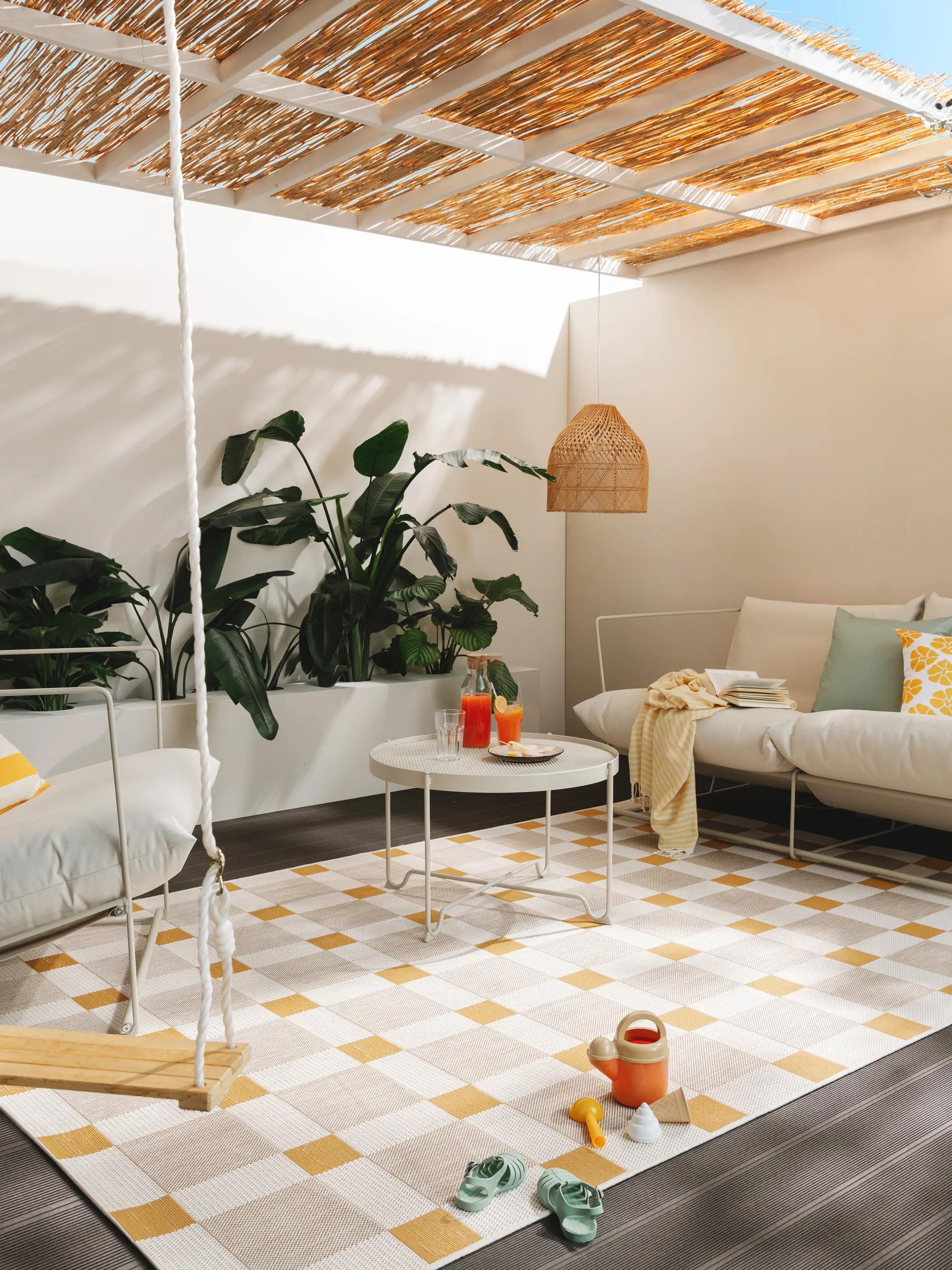 In- & Outdoor Rug Vega Beige/Yellow