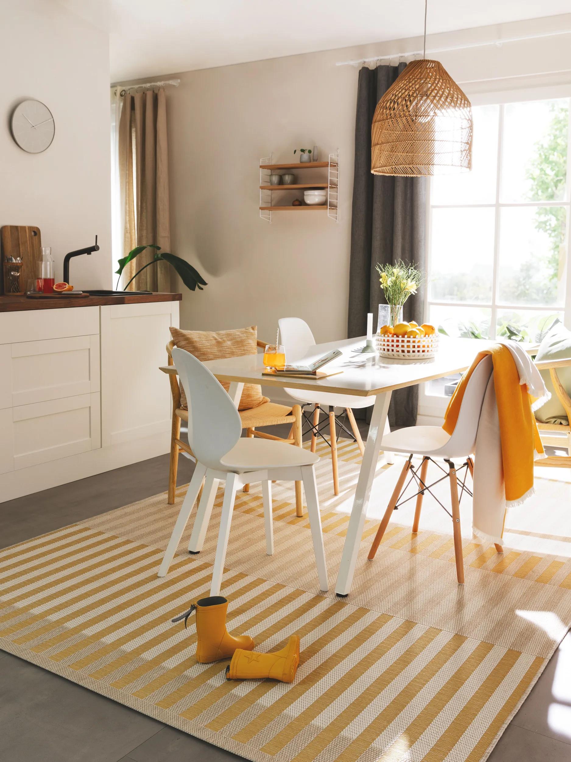 In- & Outdoor Rug Vega Beige/Yellow