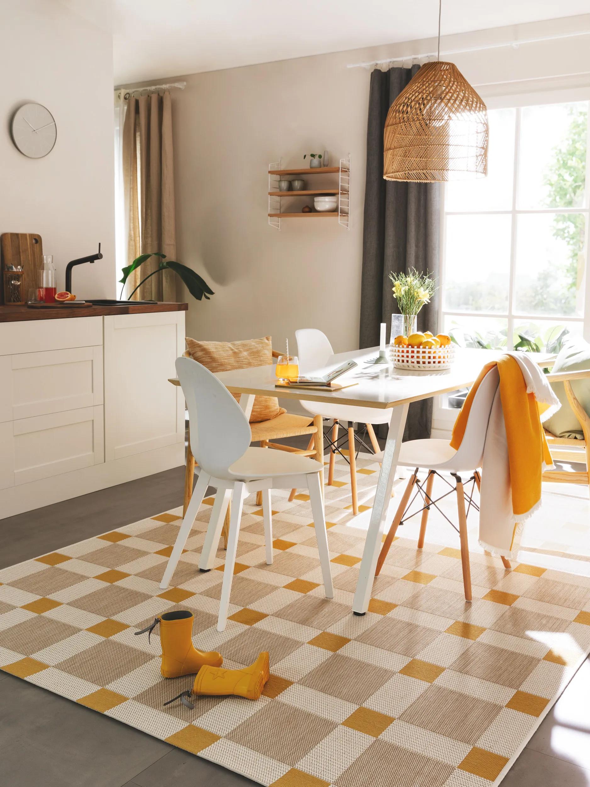 In- & Outdoor Rug Vega Beige/Yellow