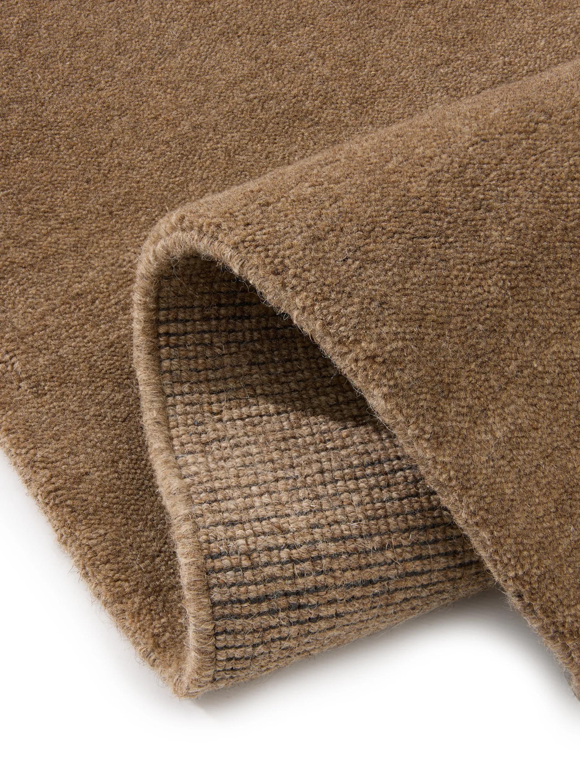 Wool Rug Vera Brown