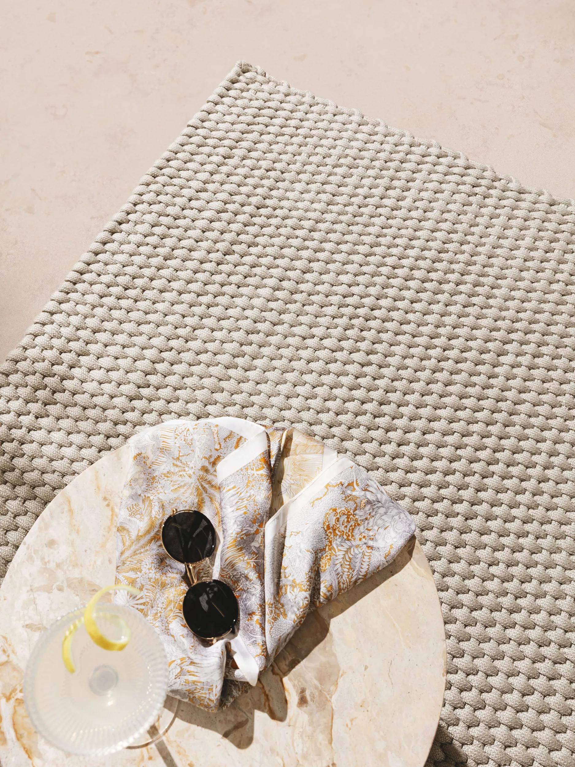 In- & Outdoor Rug Vita Light Grey