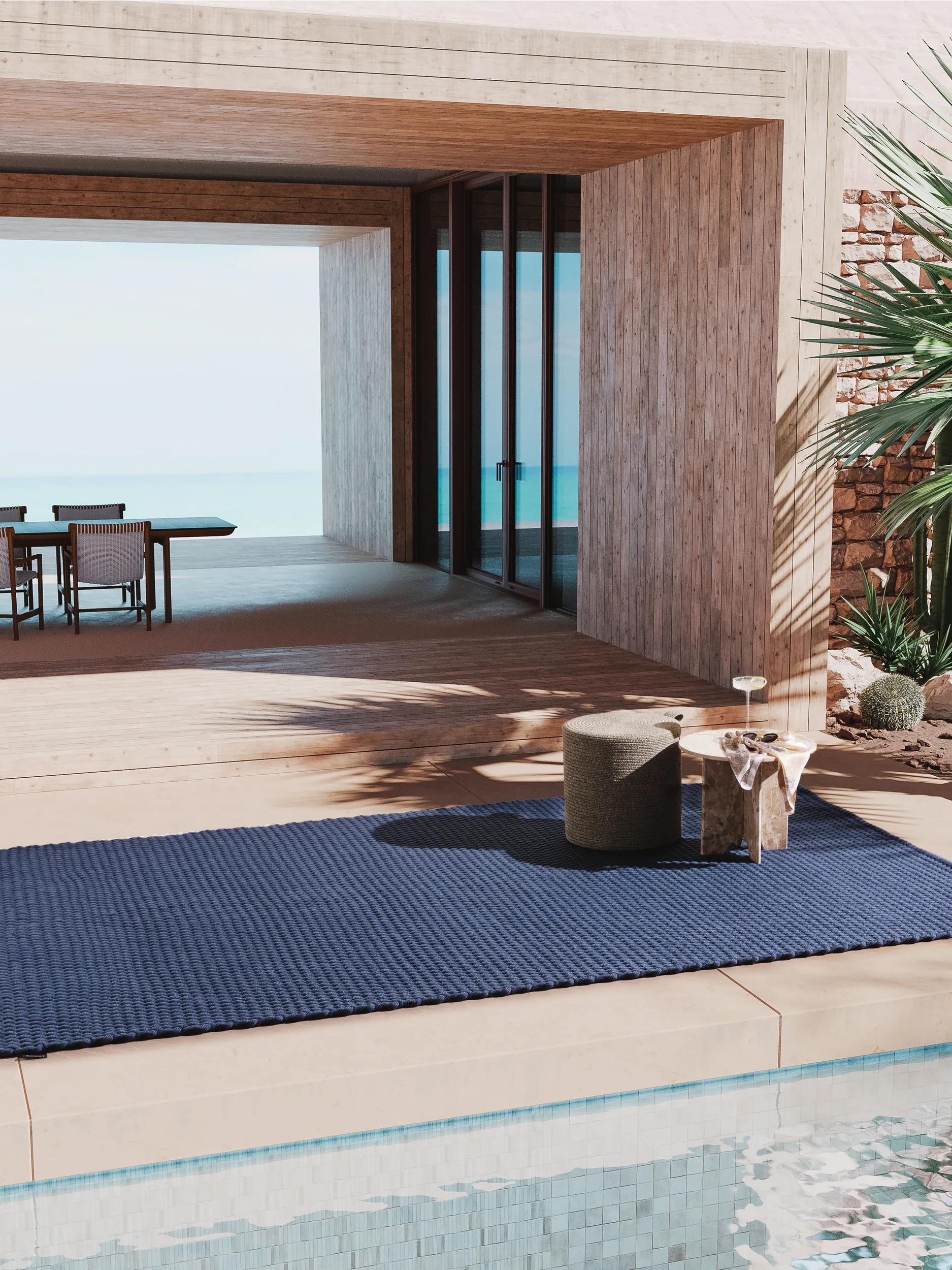 In- & Outdoor Rug Vita Blue
