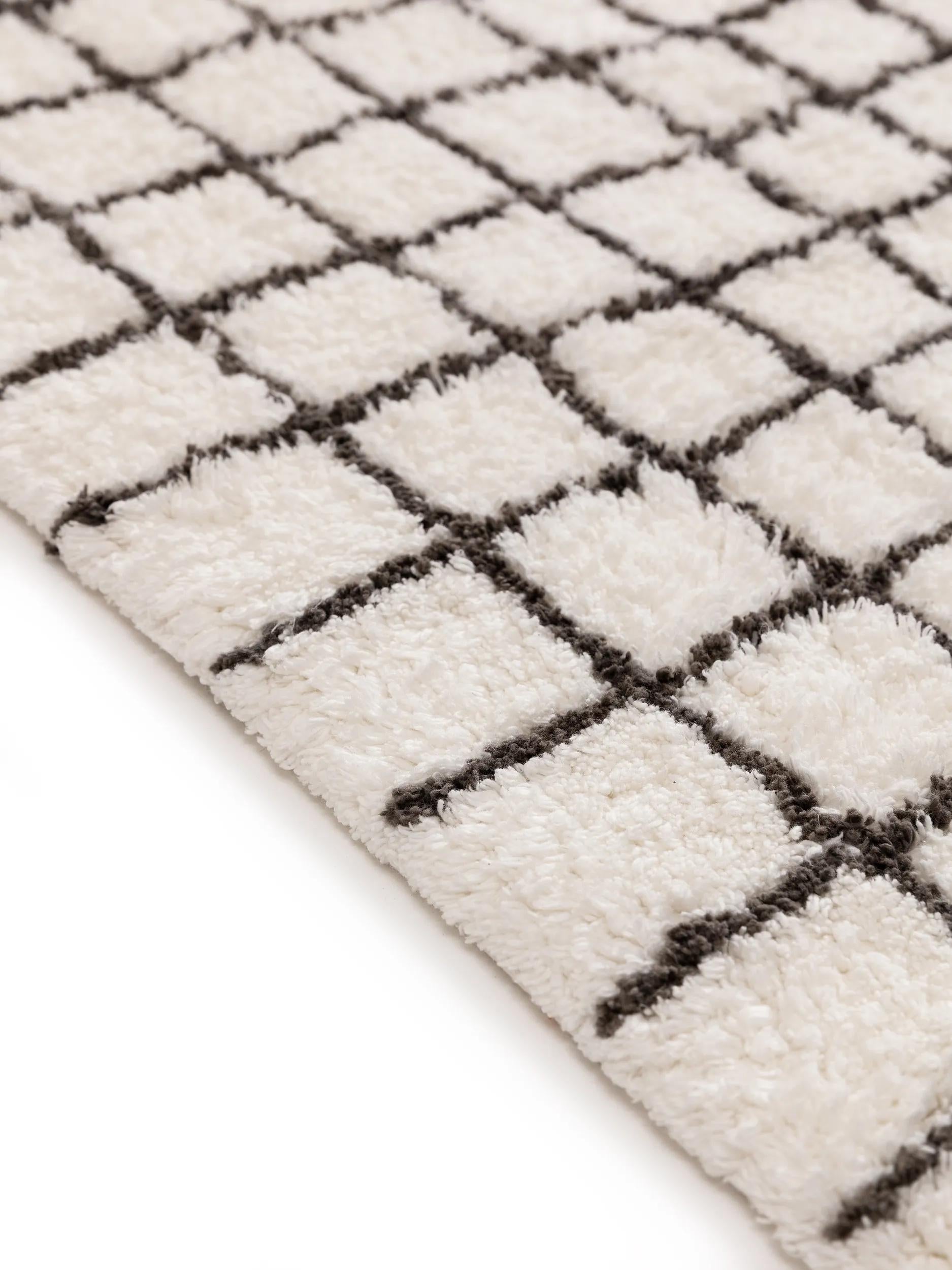 Bath Rug Wavu White