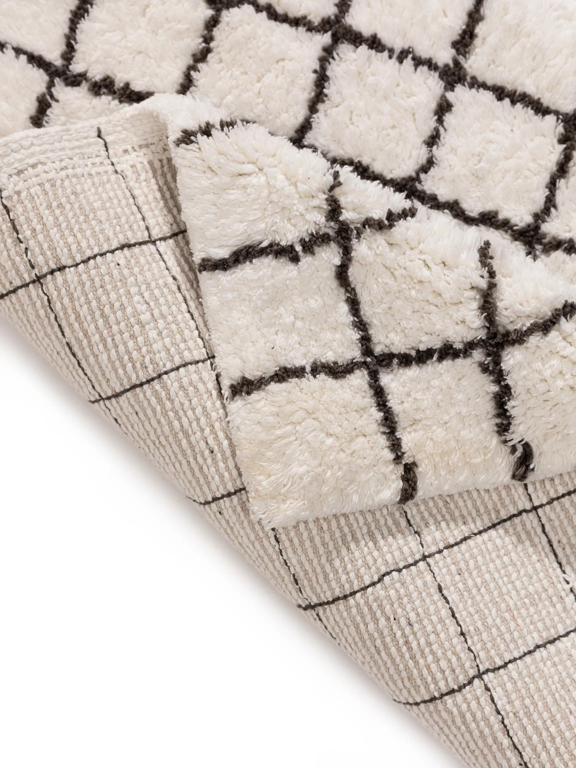 Bath Rug Wavu White