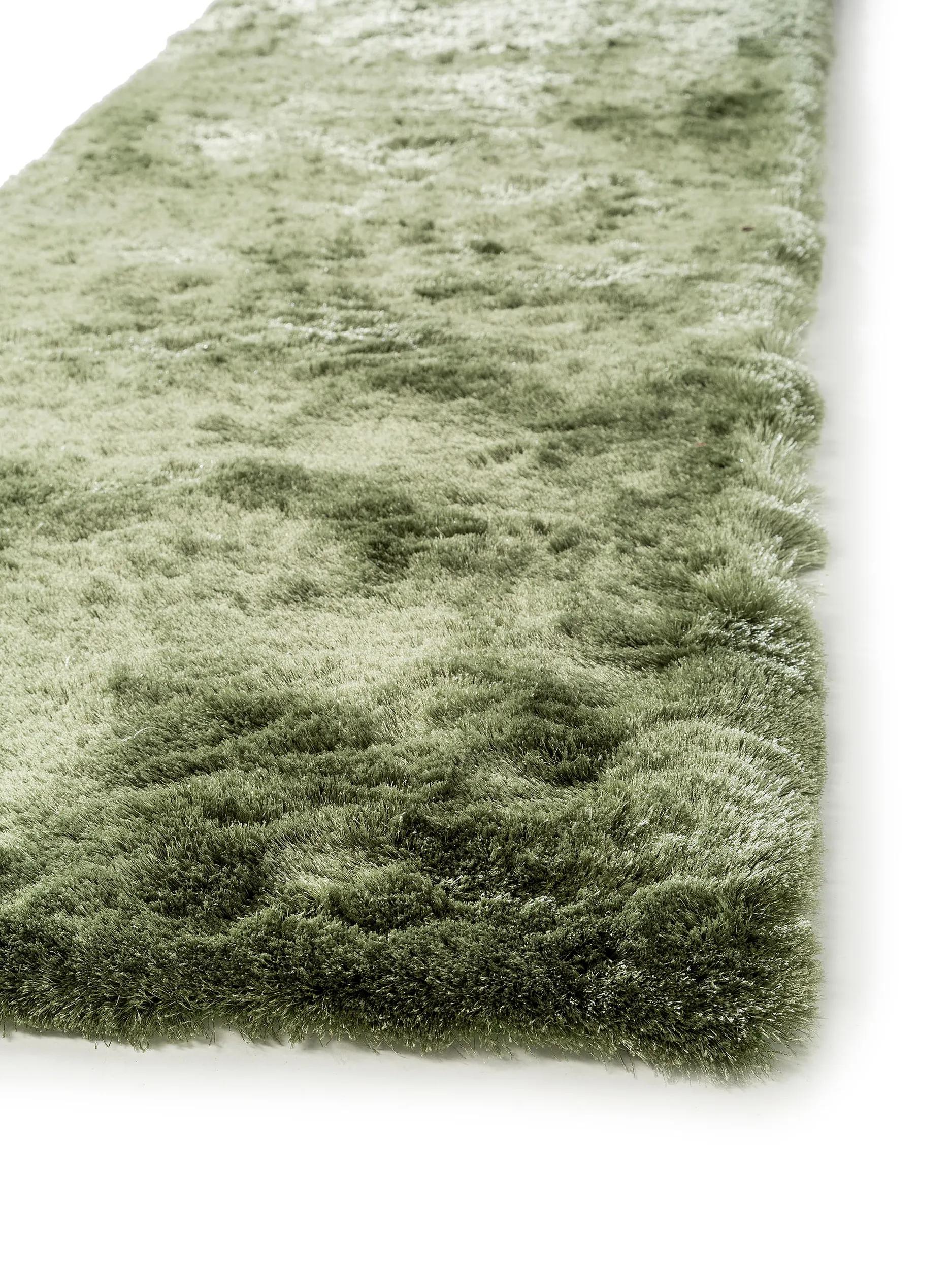 Shaggy rug Whisper Green