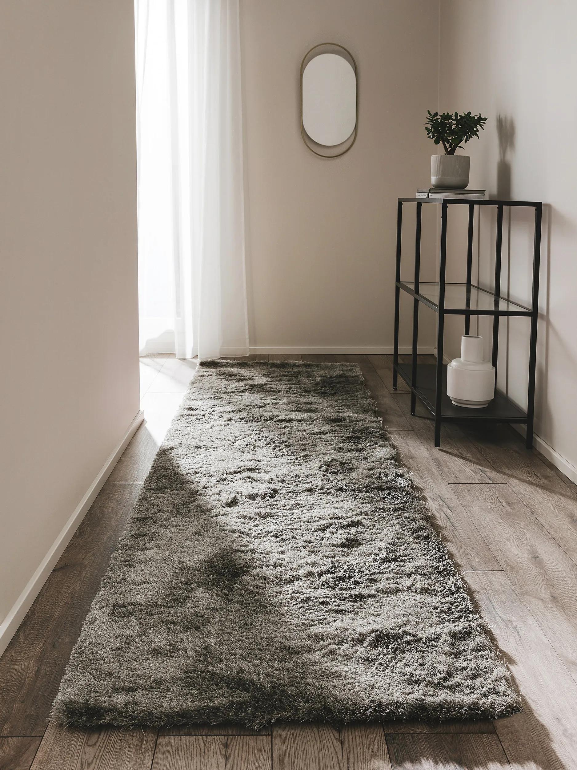 Alfombra peluda Whisper Grey