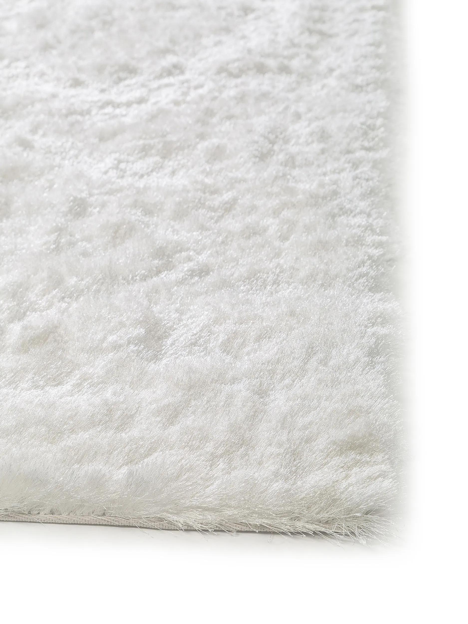 Shaggy rug Whisper White