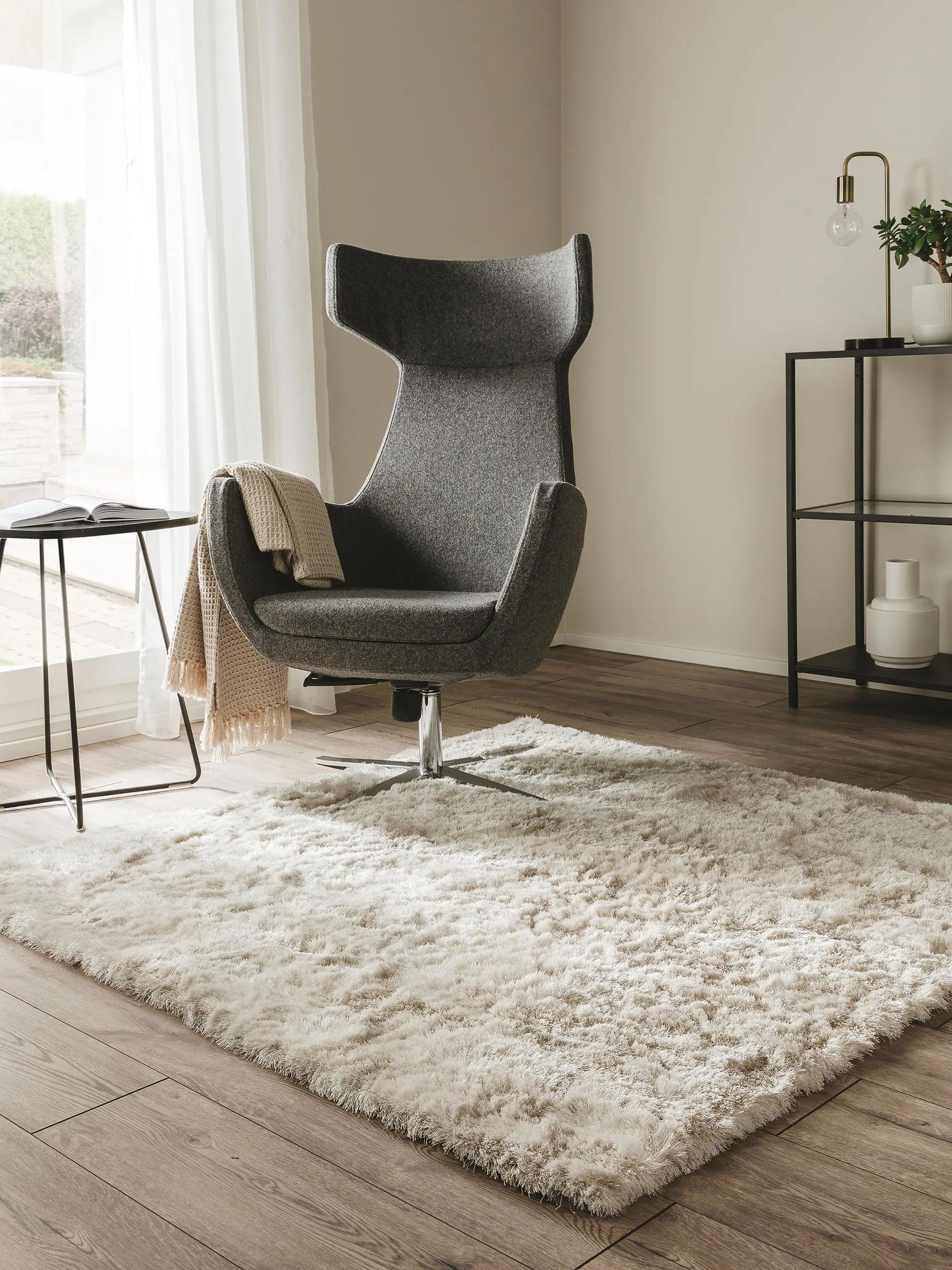 Tapis shaggy Whisper Beige