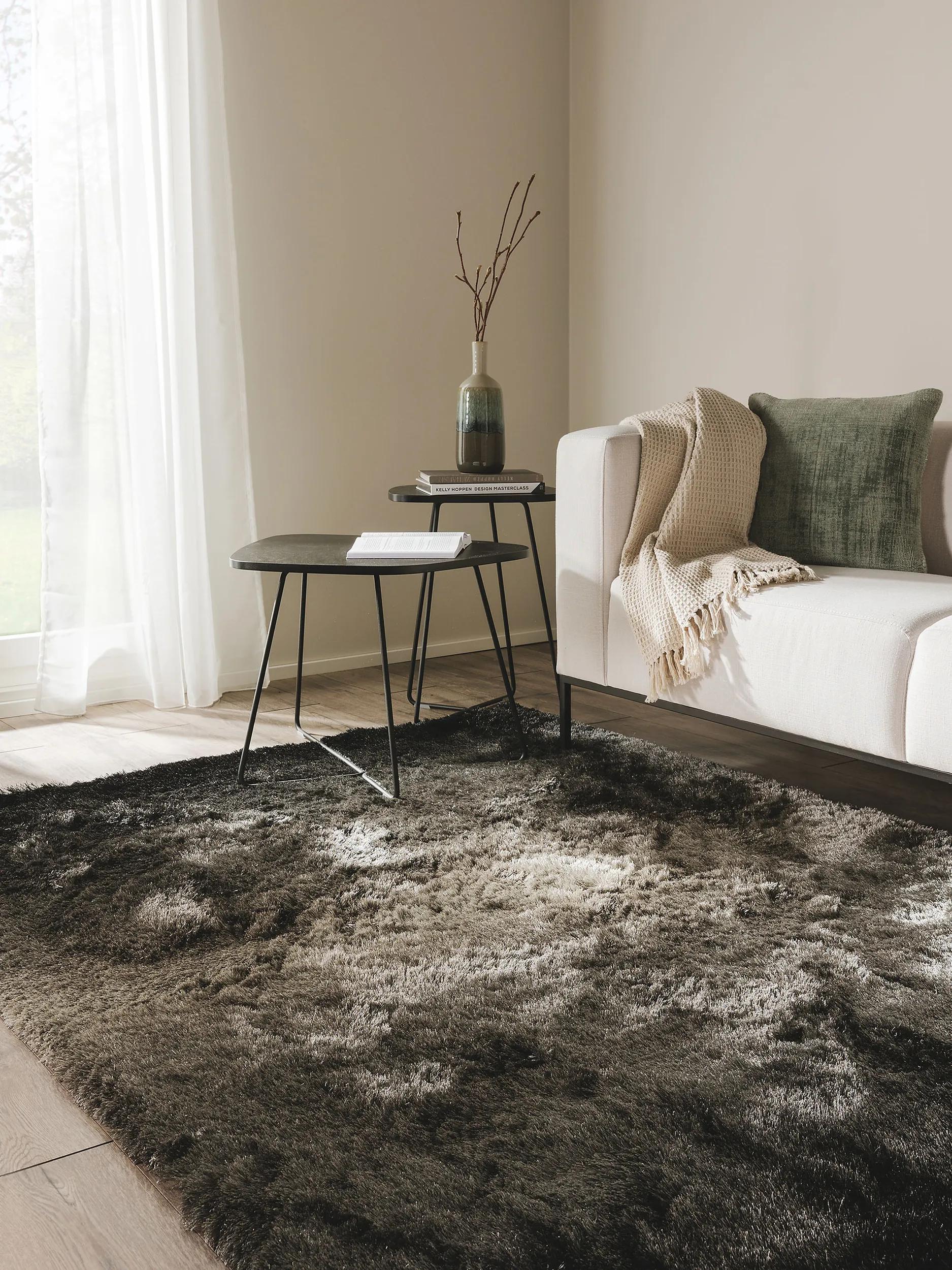 Shaggy Rug Whisper Charcoal/Grey