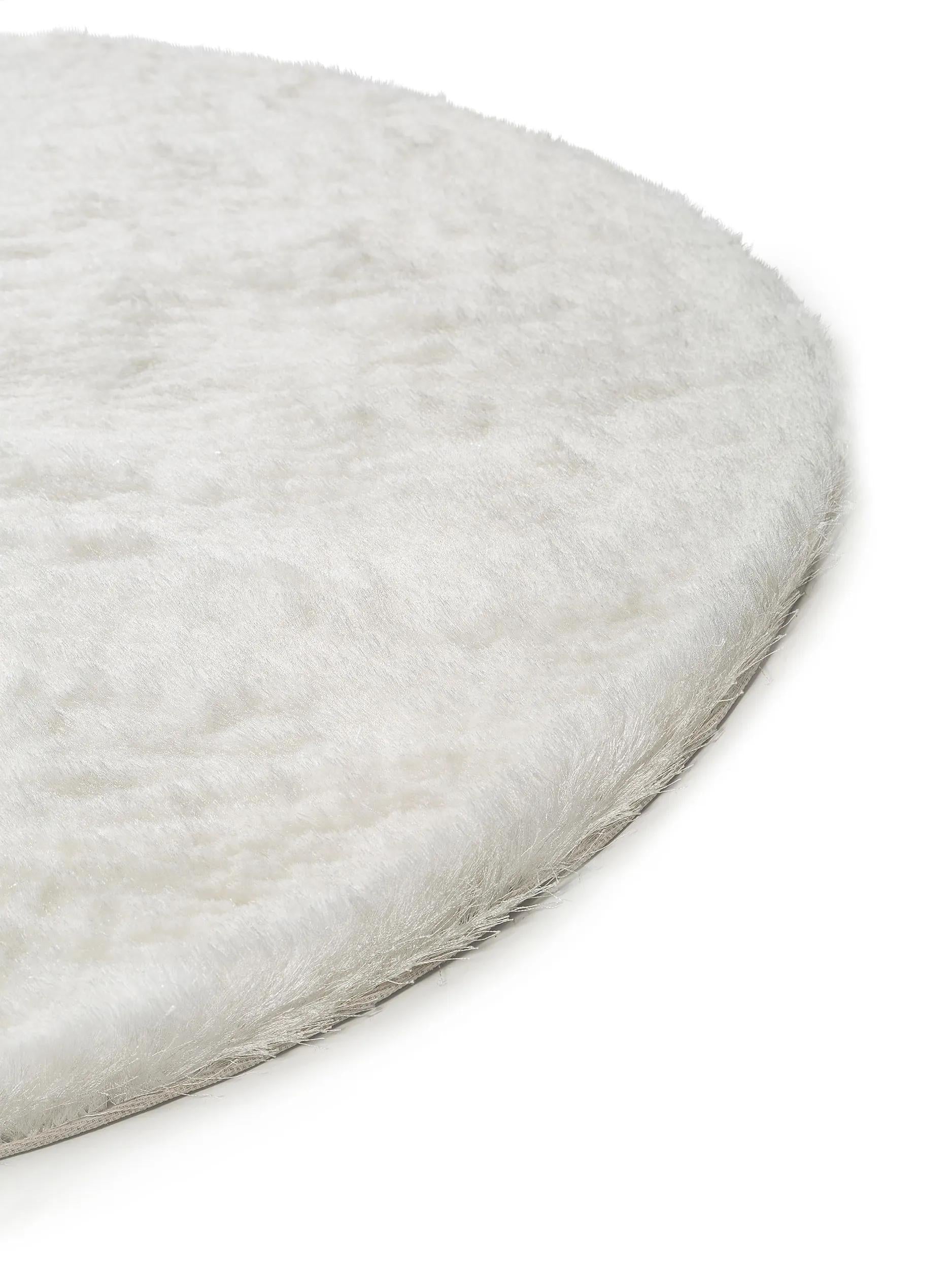Shaggy rug Whisper White