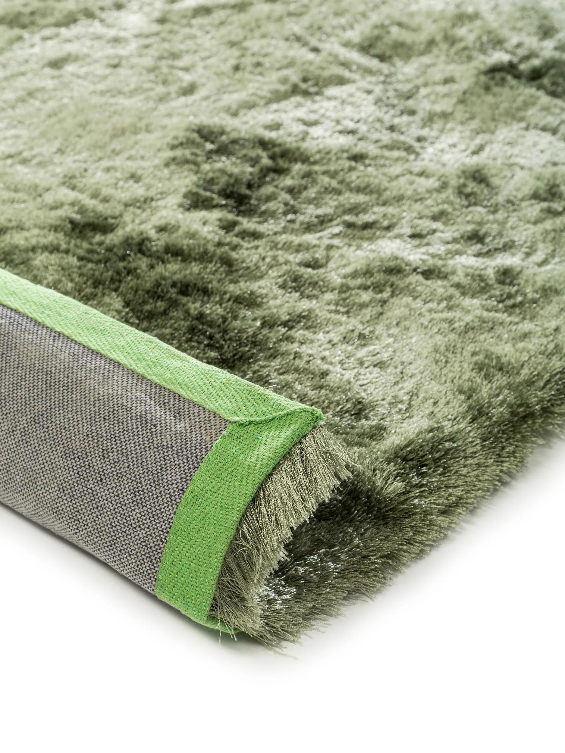 Shaggy rug Whisper Green