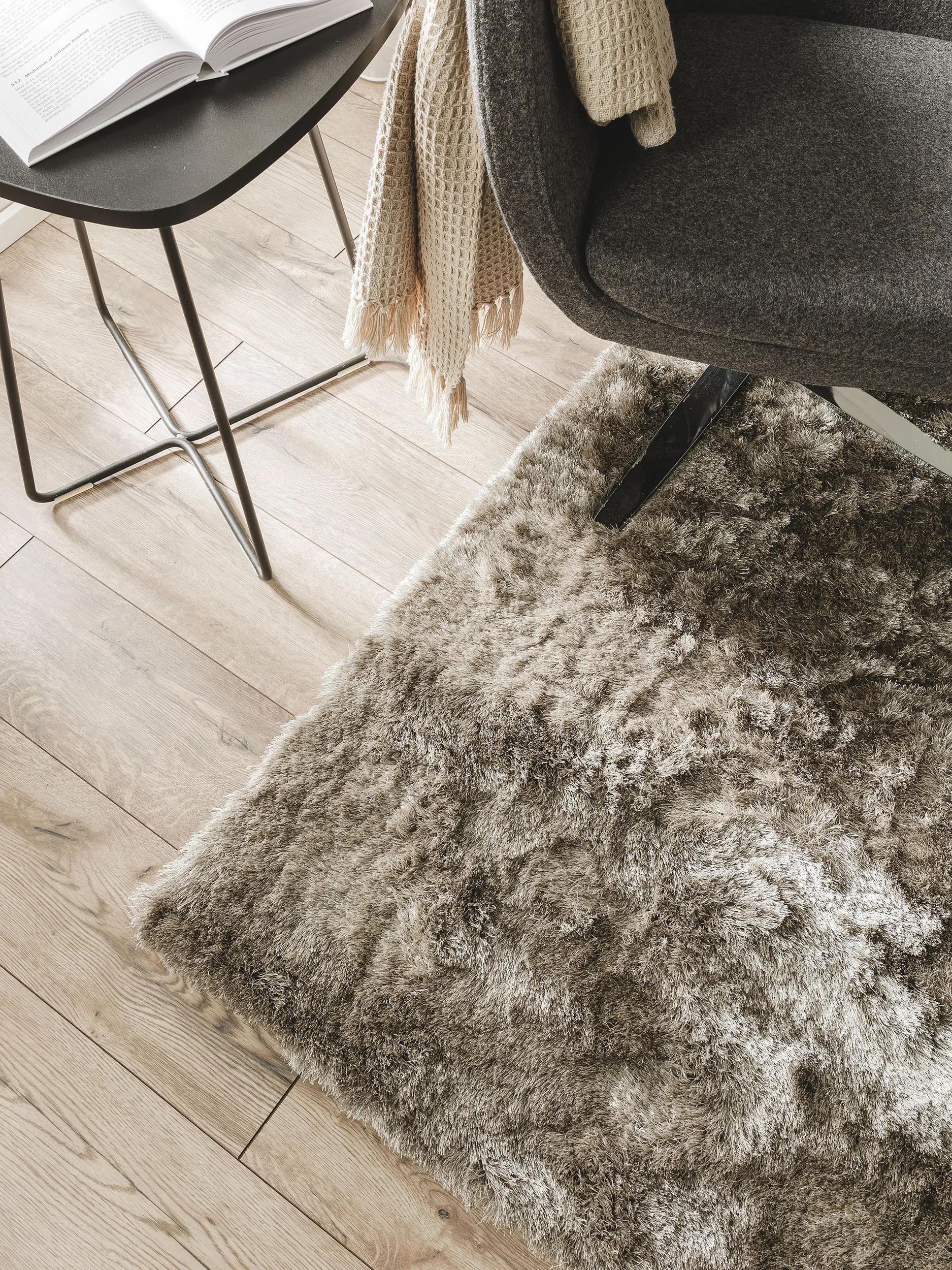 Shaggy rug Whisper Grey